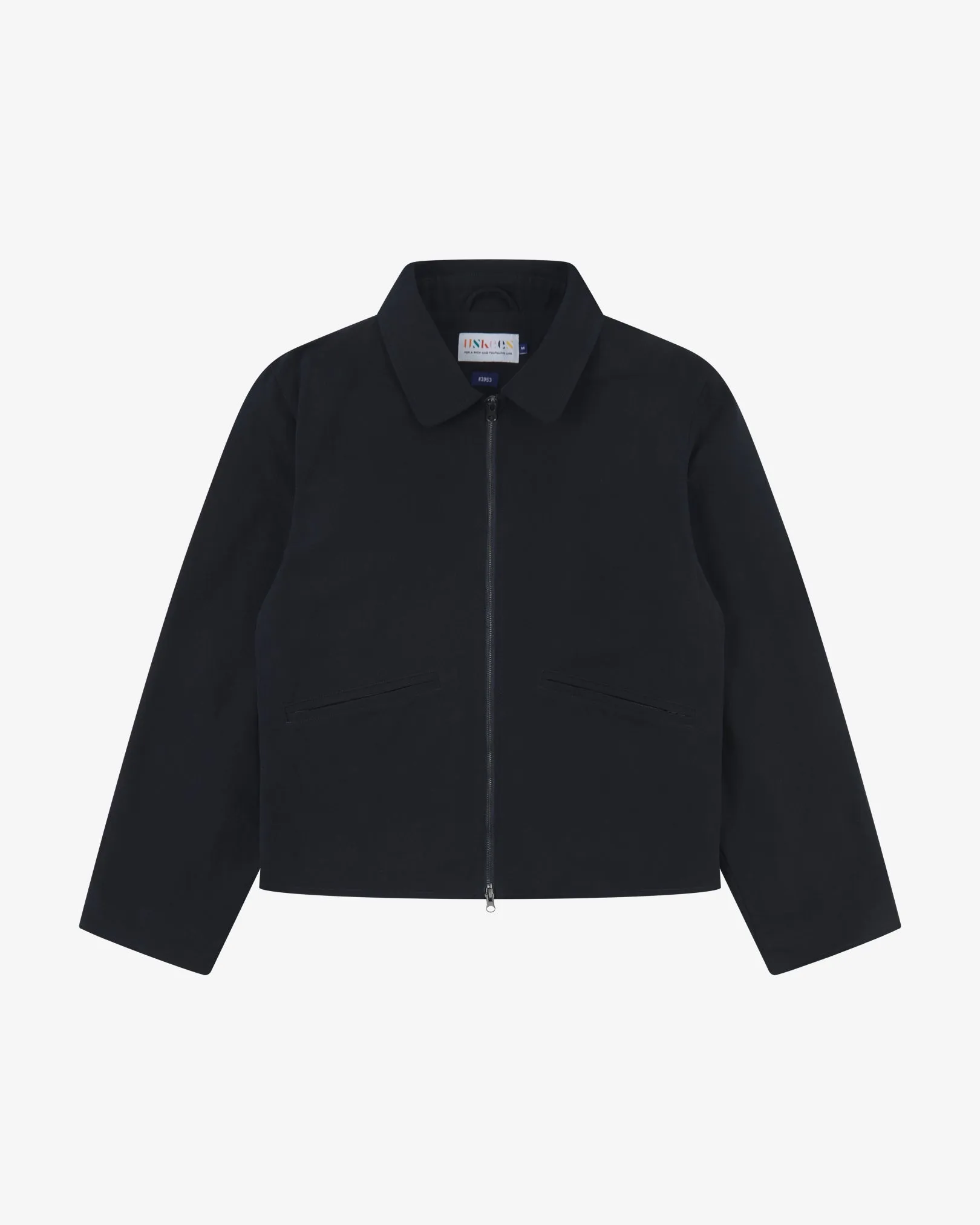 3053 Chalet blouson jacket - midnight blue sold by uskees