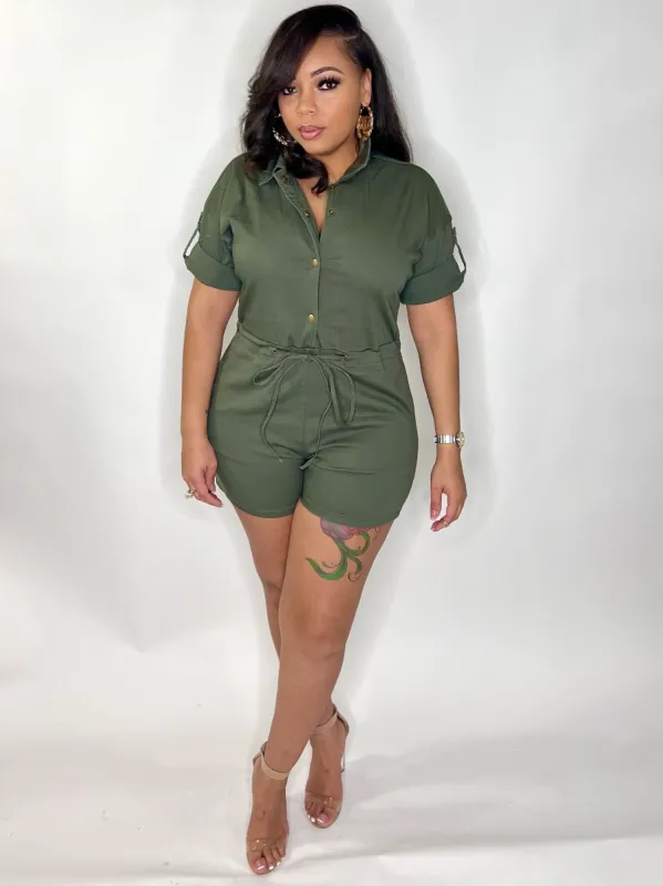 Olive Romper sold by Every Girl's Obsession