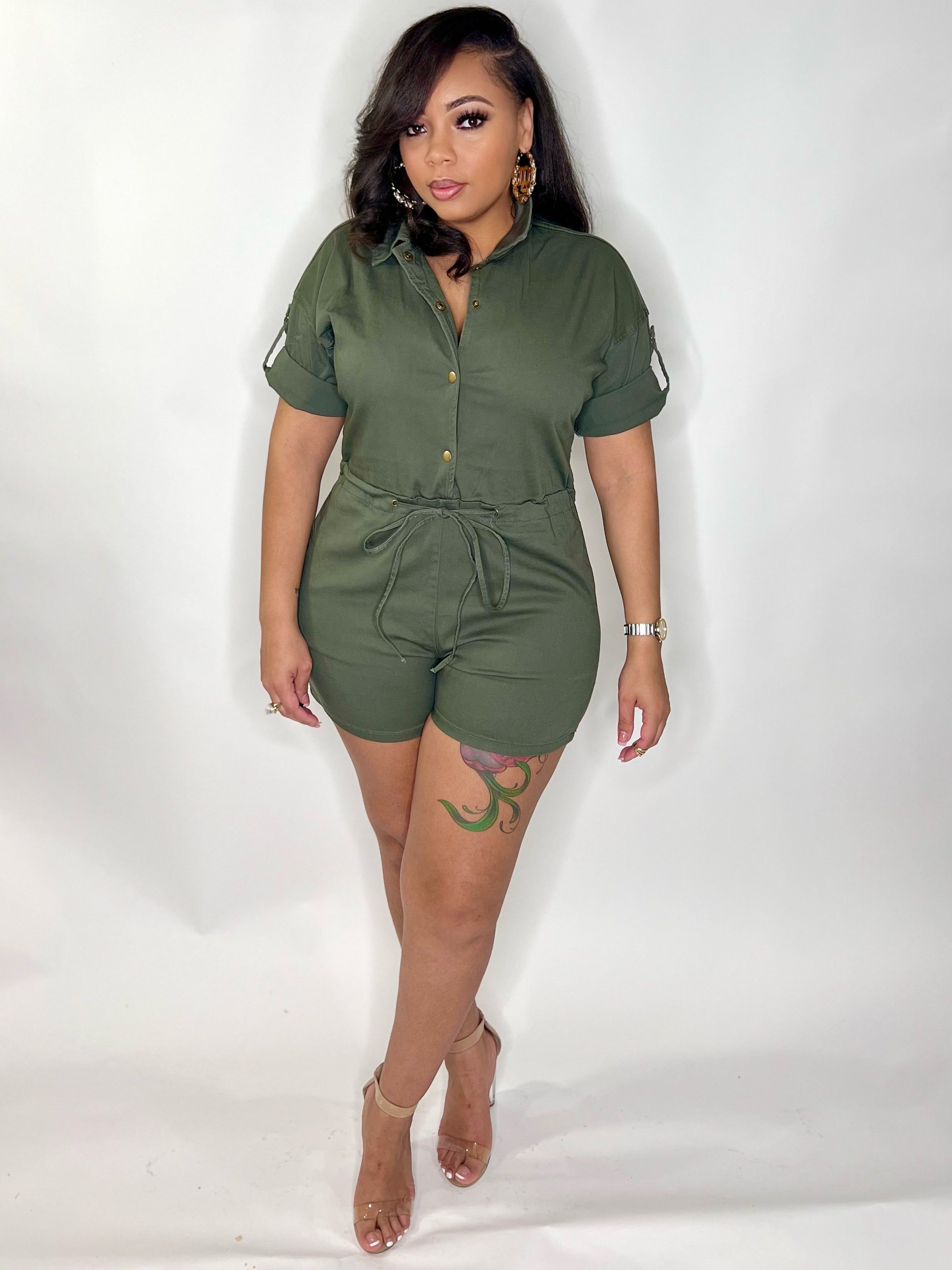 Olive Romper sold by Every Girl's Obsession