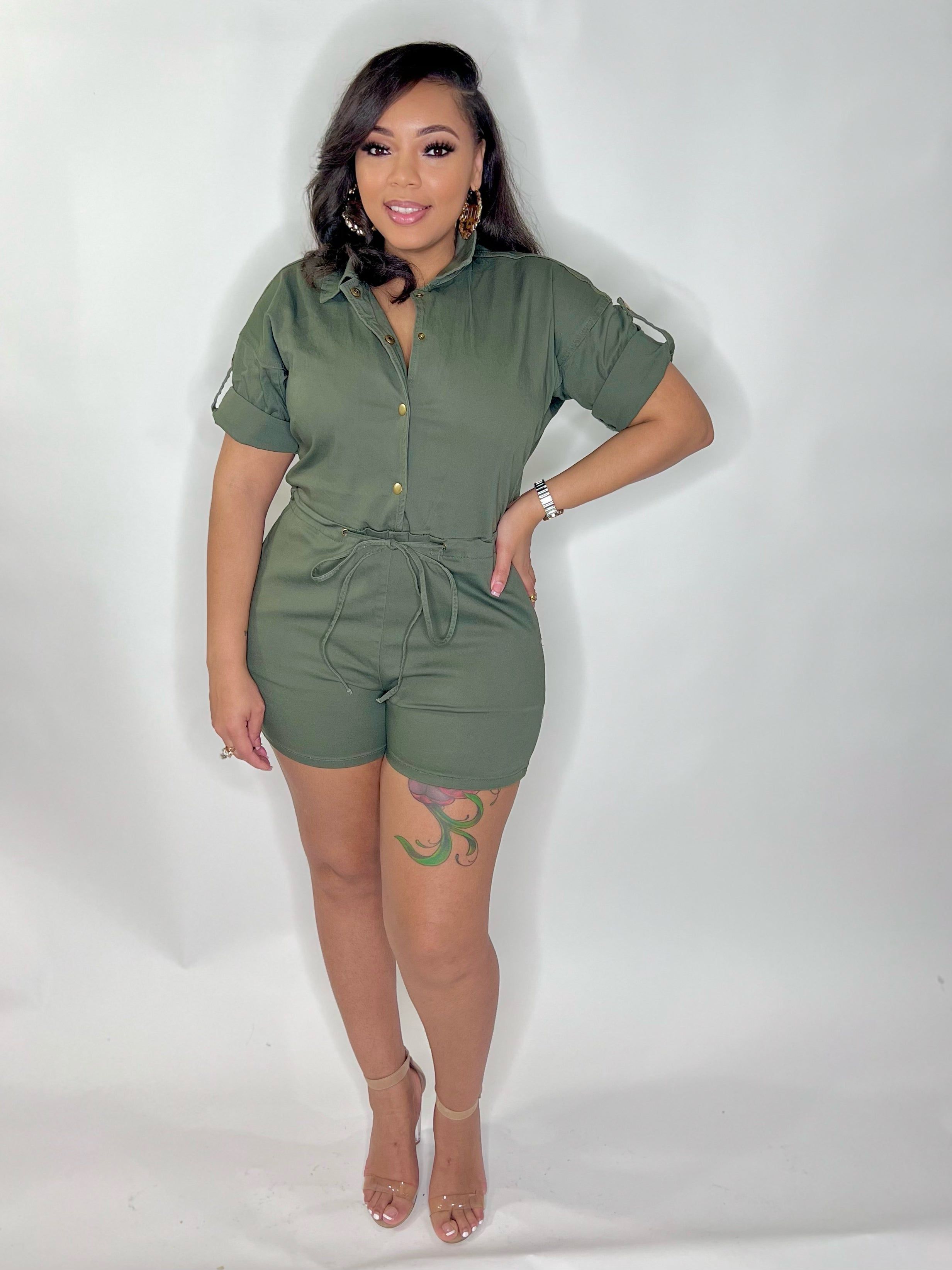 Olive Romper sold by Every Girl's Obsession product image thumbnail 2