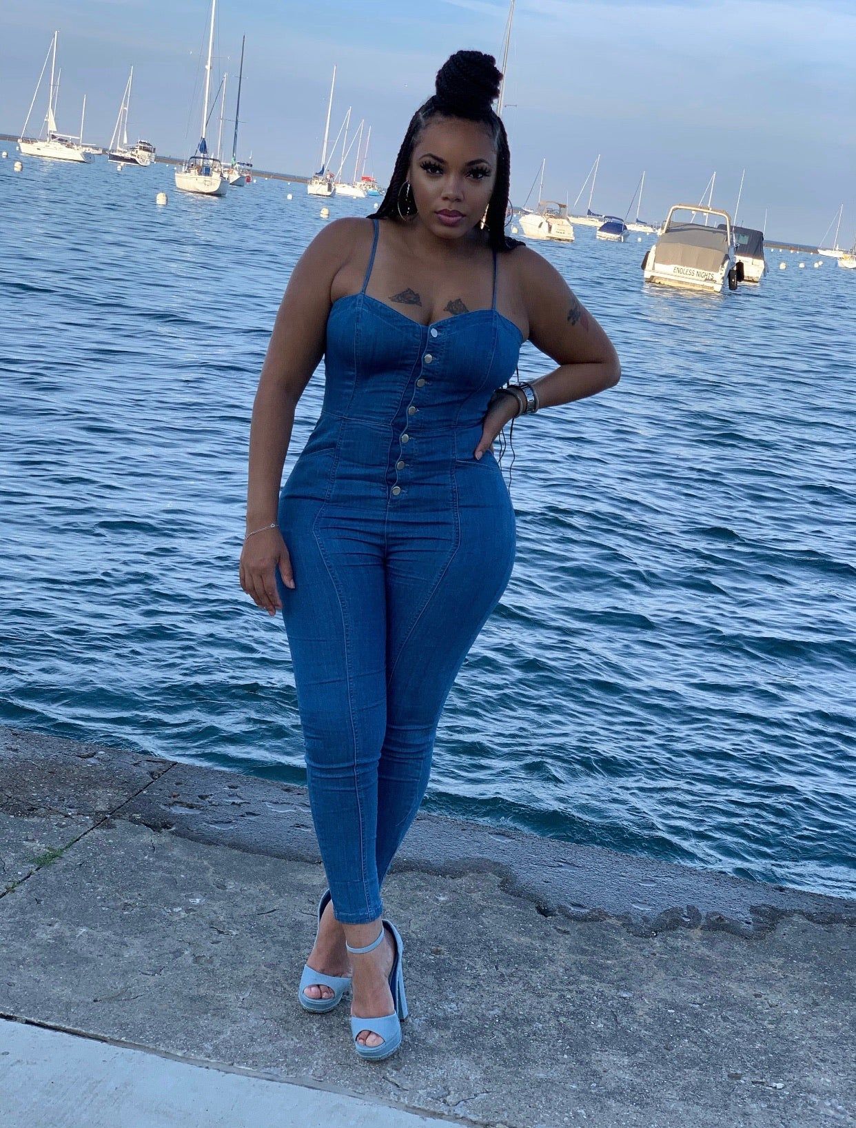 Casey Jumpsuit sold by Every Girl's Obsession