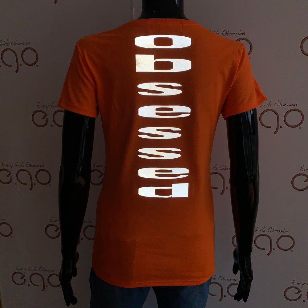 Orange reflective tee sold by Every Girl's Obsession product image thumbnail 2