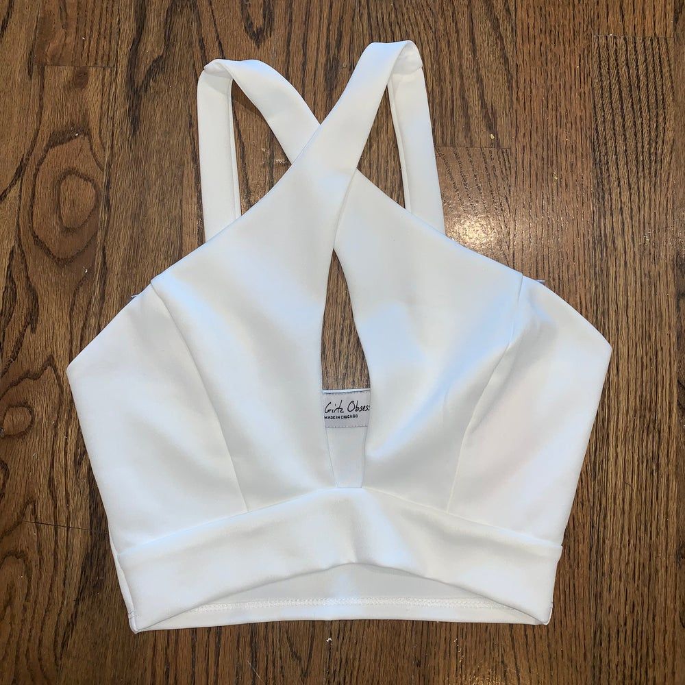 Cross Front Crop top sold by Every Girl's Obsession product image thumbnail 4