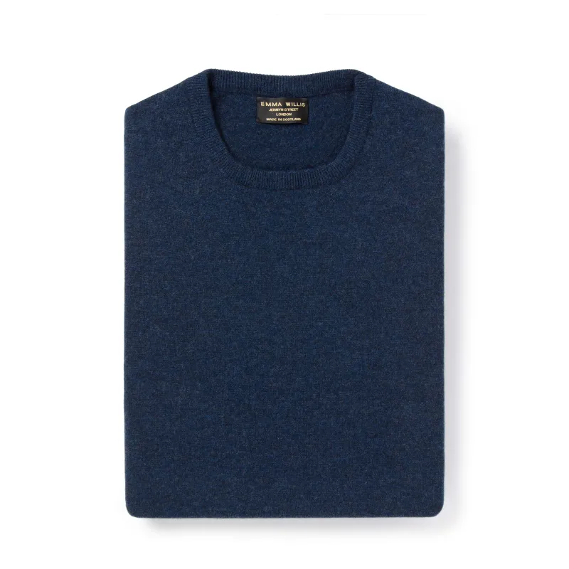 Lapis Cashmere Crew - New sold by Emma Willis