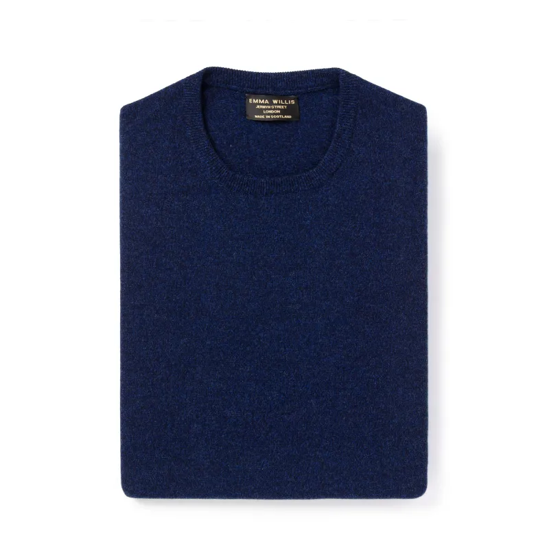 Sapphire Cashmere Crew - New sold by Emma Willis