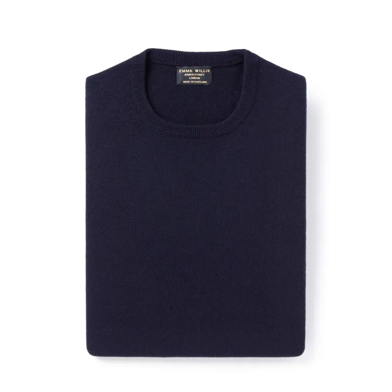 Midnight Cashmere Crew - New sold by Emma Willis