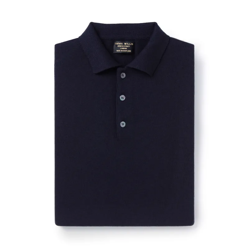 Midnight Cashmere Polo - New sold by Emma Willis