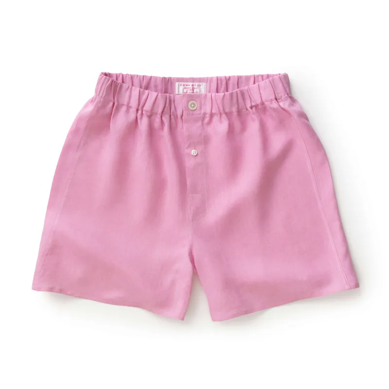 Azalea Linen Boxer Shorts - New sold by Emma Willis