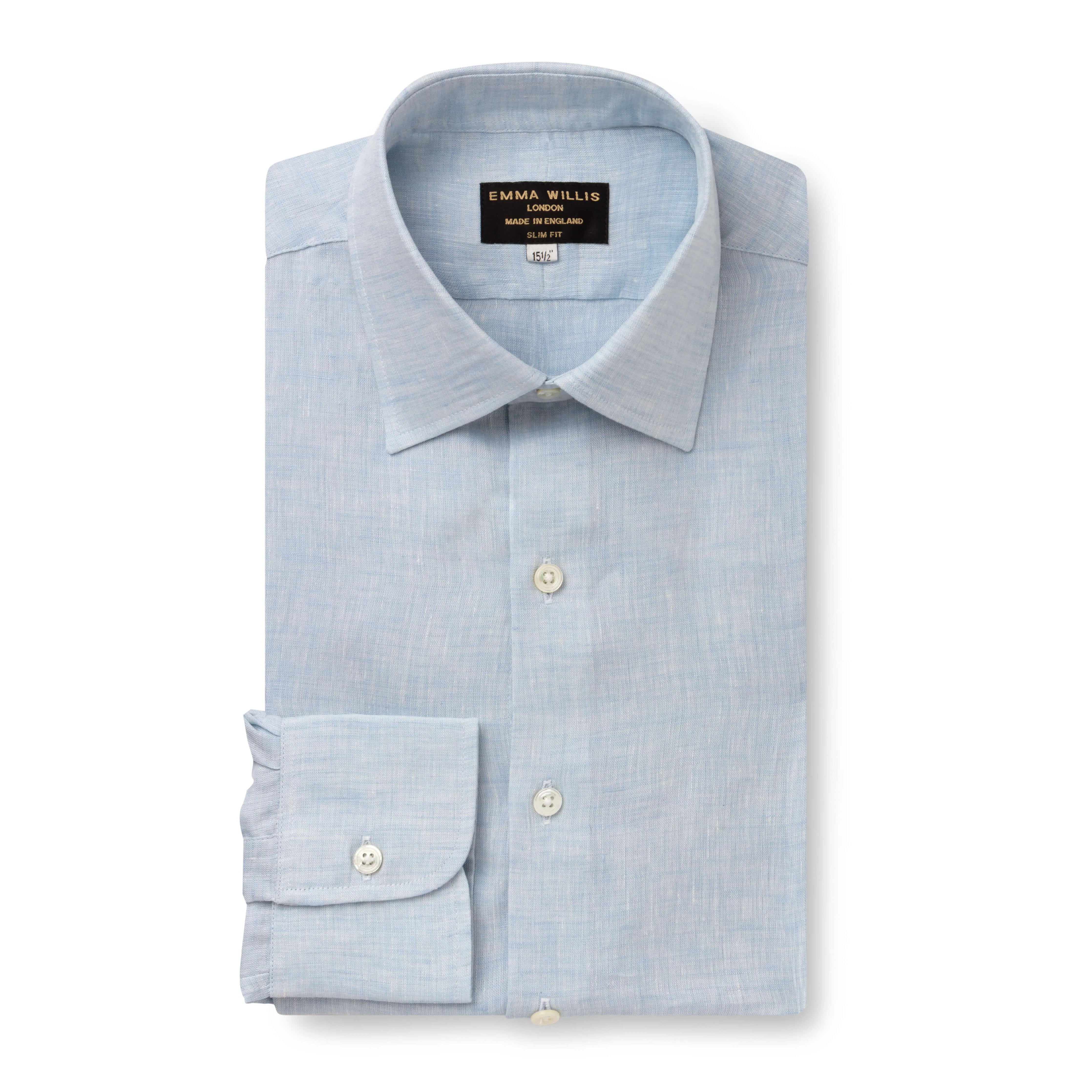 Sky Linen Shirt - New sold by Emma Willis product image thumbnail 2