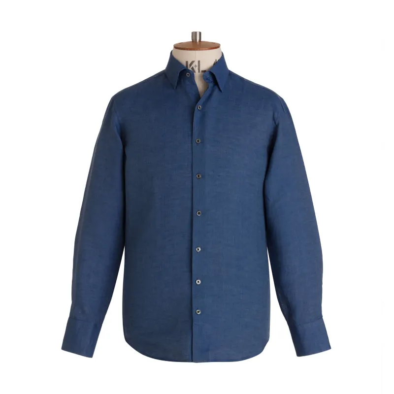 Denim Linen Shirt - New sold by Emma Willis