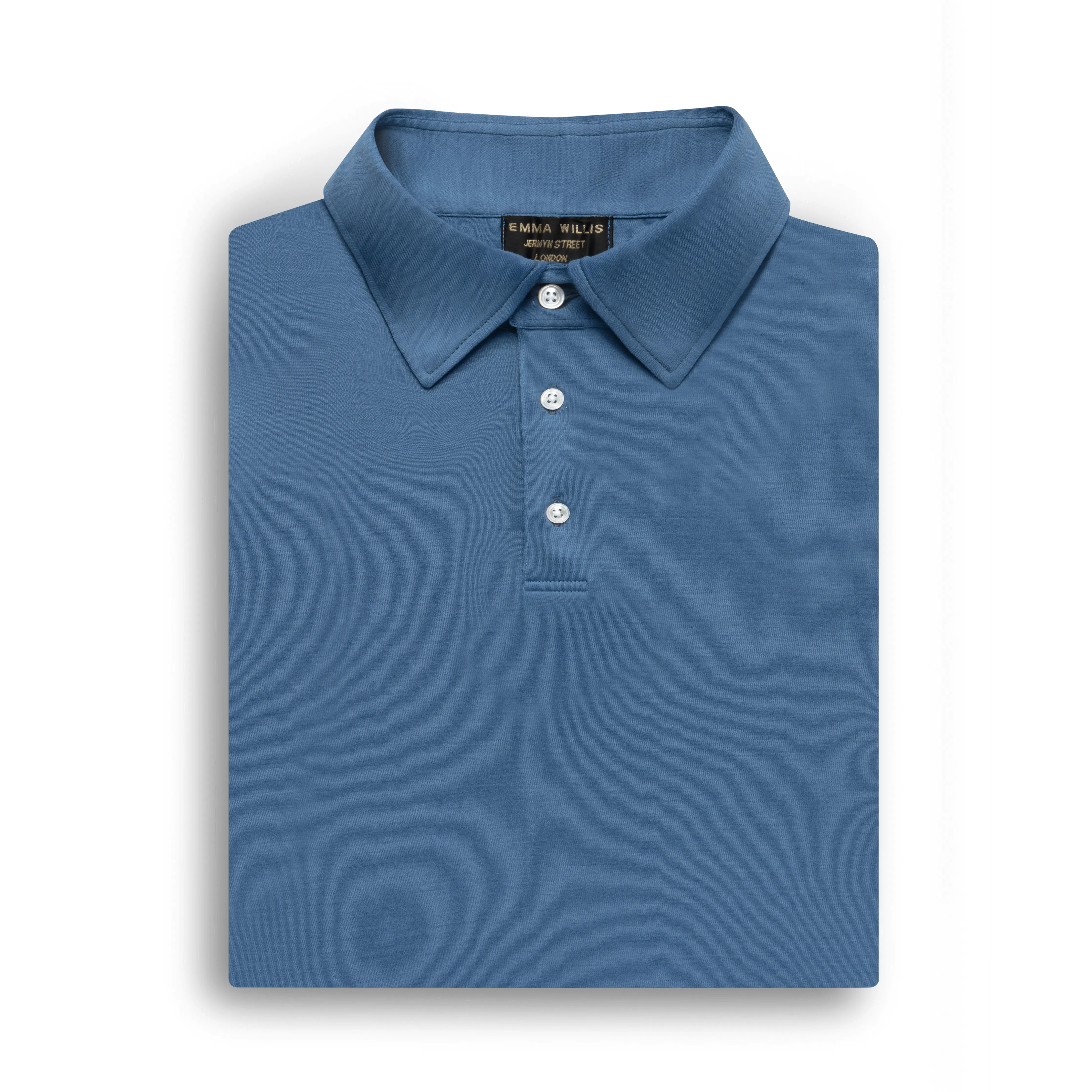 Petrol Cotton Polo Shirt - New sold by Emma Willis product image thumbnail 2