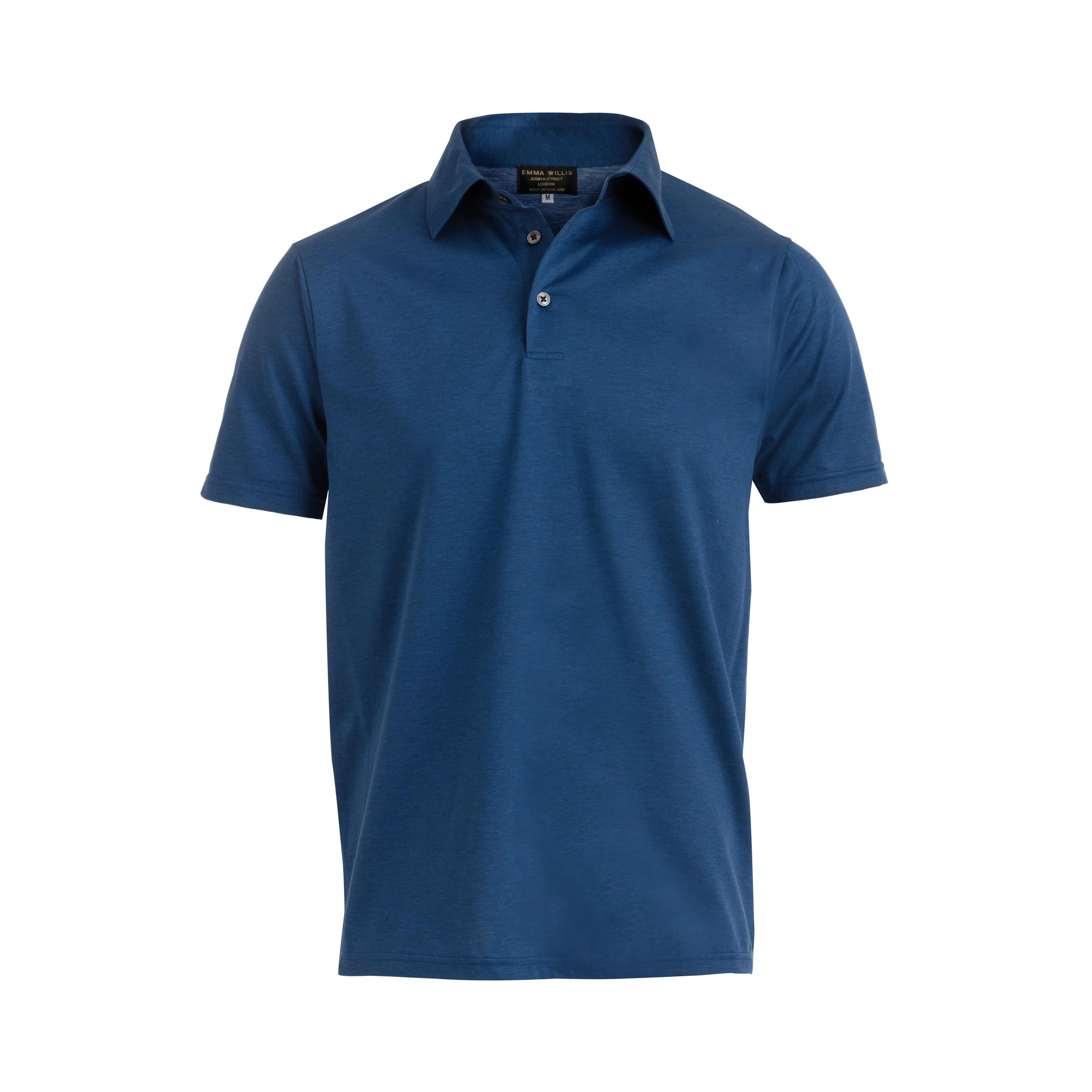 Cobalt Cotton Polo Shirt - New sold by Emma Willis