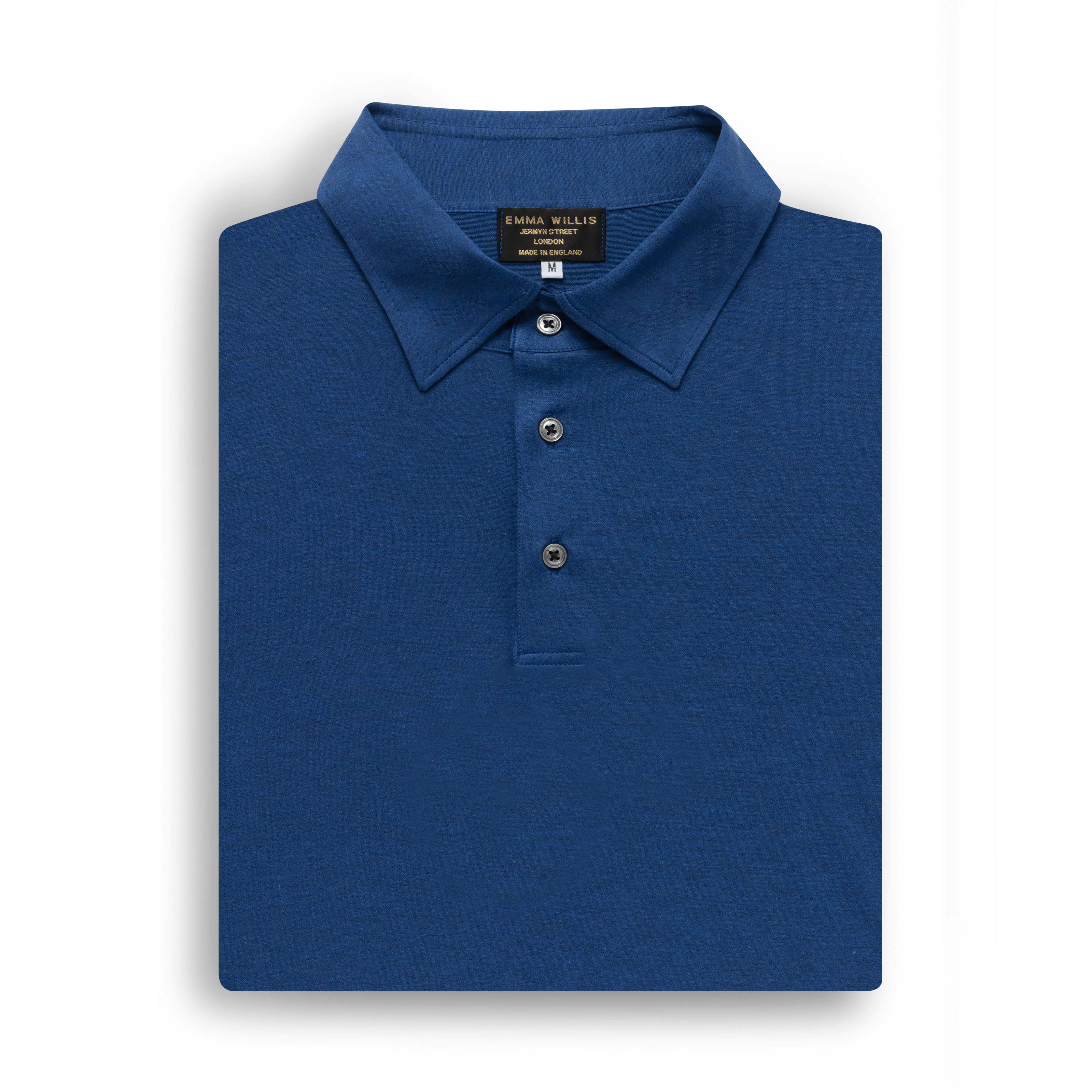Cobalt Cotton Polo Shirt - New sold by Emma Willis product image thumbnail 2