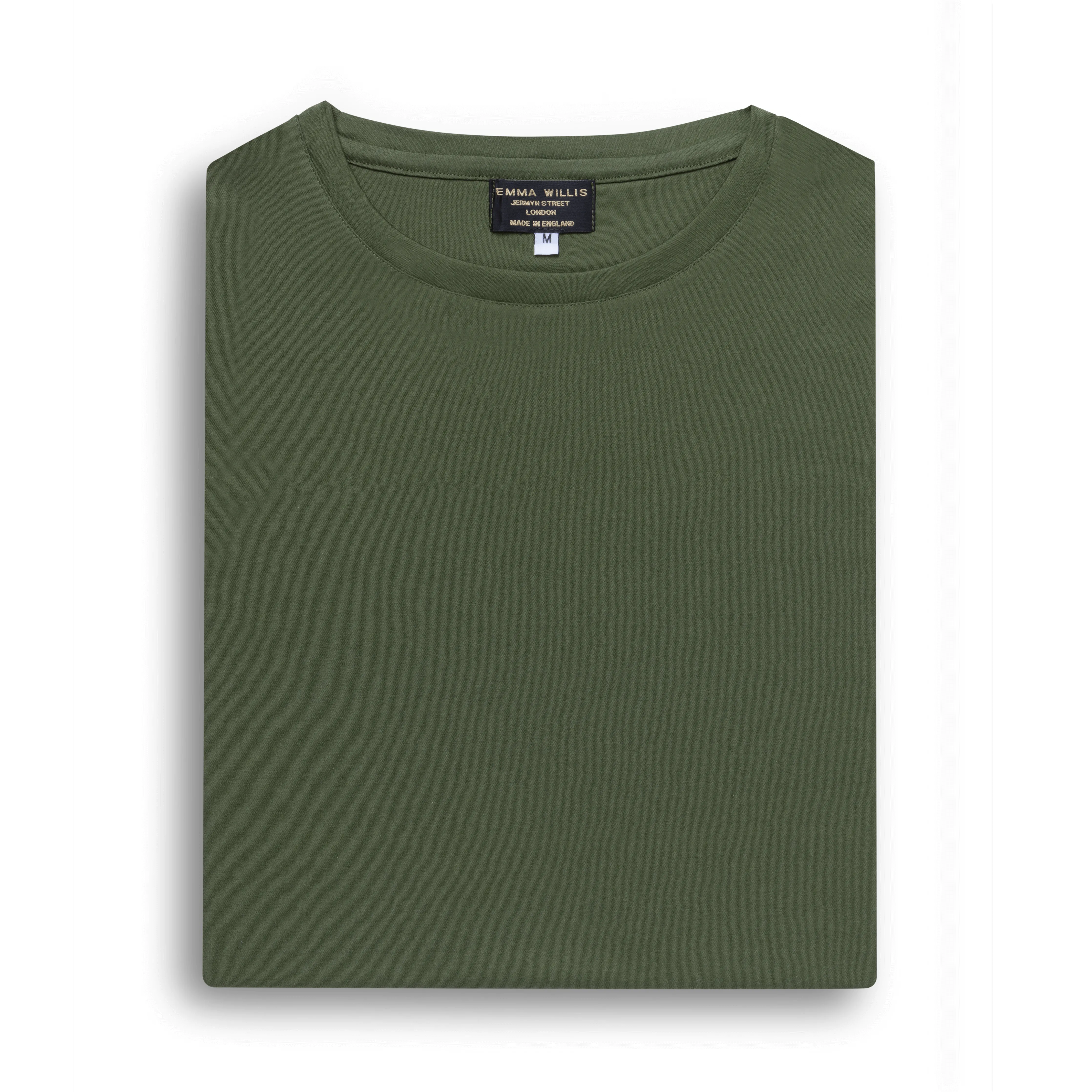 Khaki Cotton T-Shirt - New sold by Emma Willis product image thumbnail 2