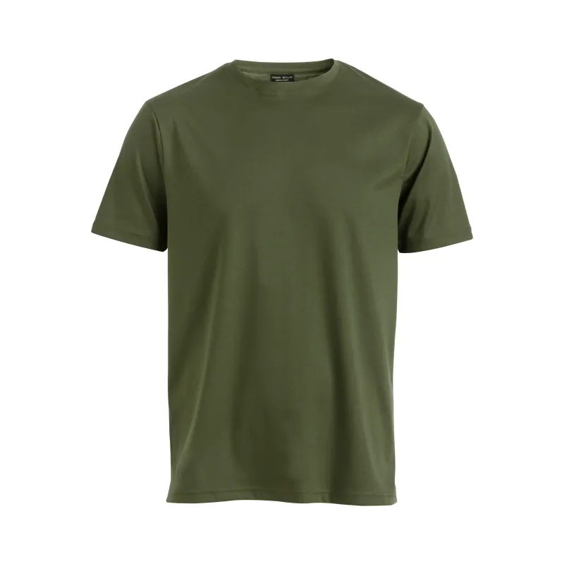 Khaki Cotton T-Shirt - New sold by Emma Willis