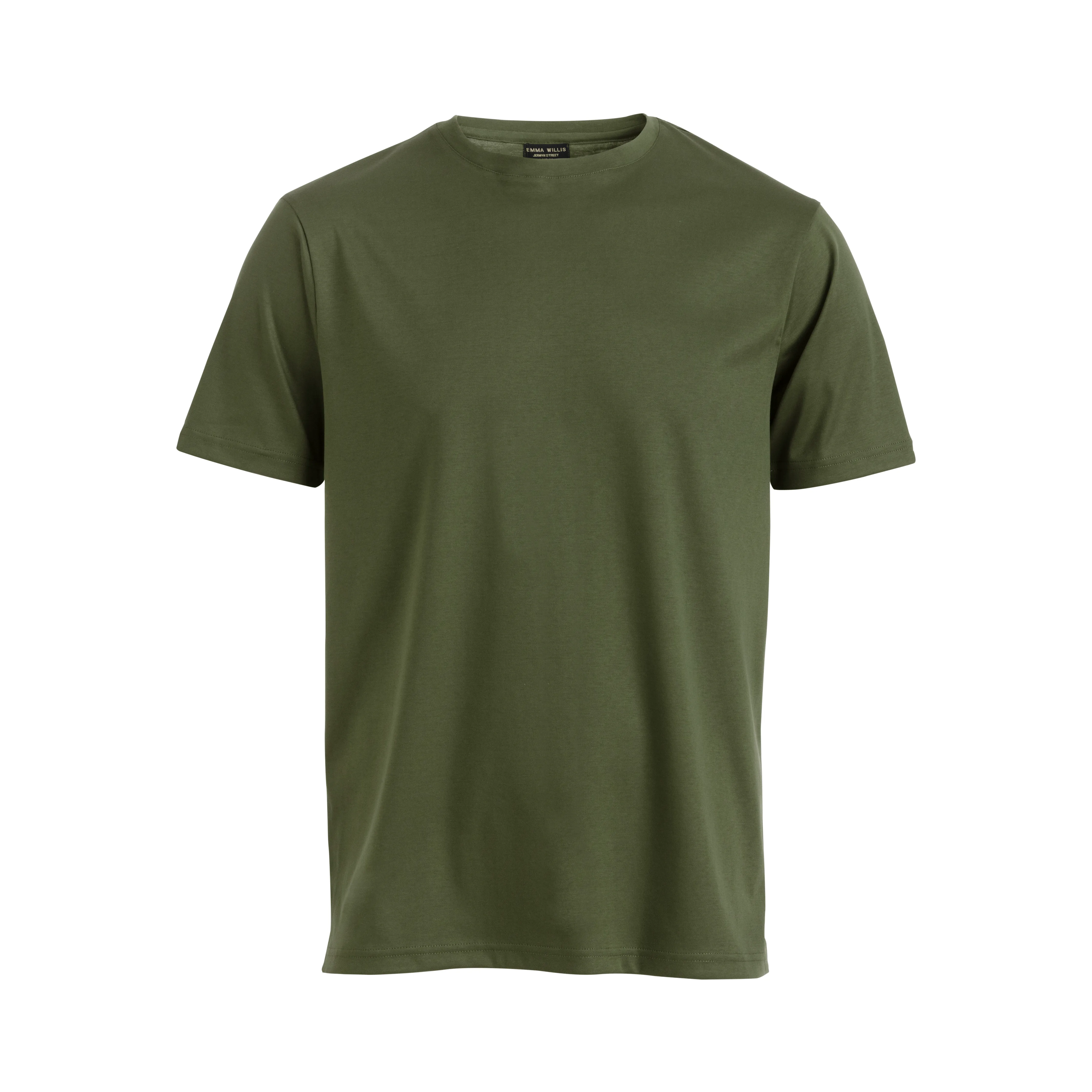 Khaki Cotton T-Shirt - New sold by Emma Willis