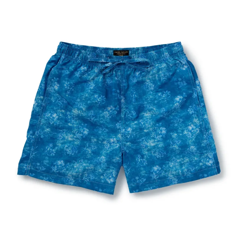 Blue Flowers Swimming Trunks sold by Emma Willis