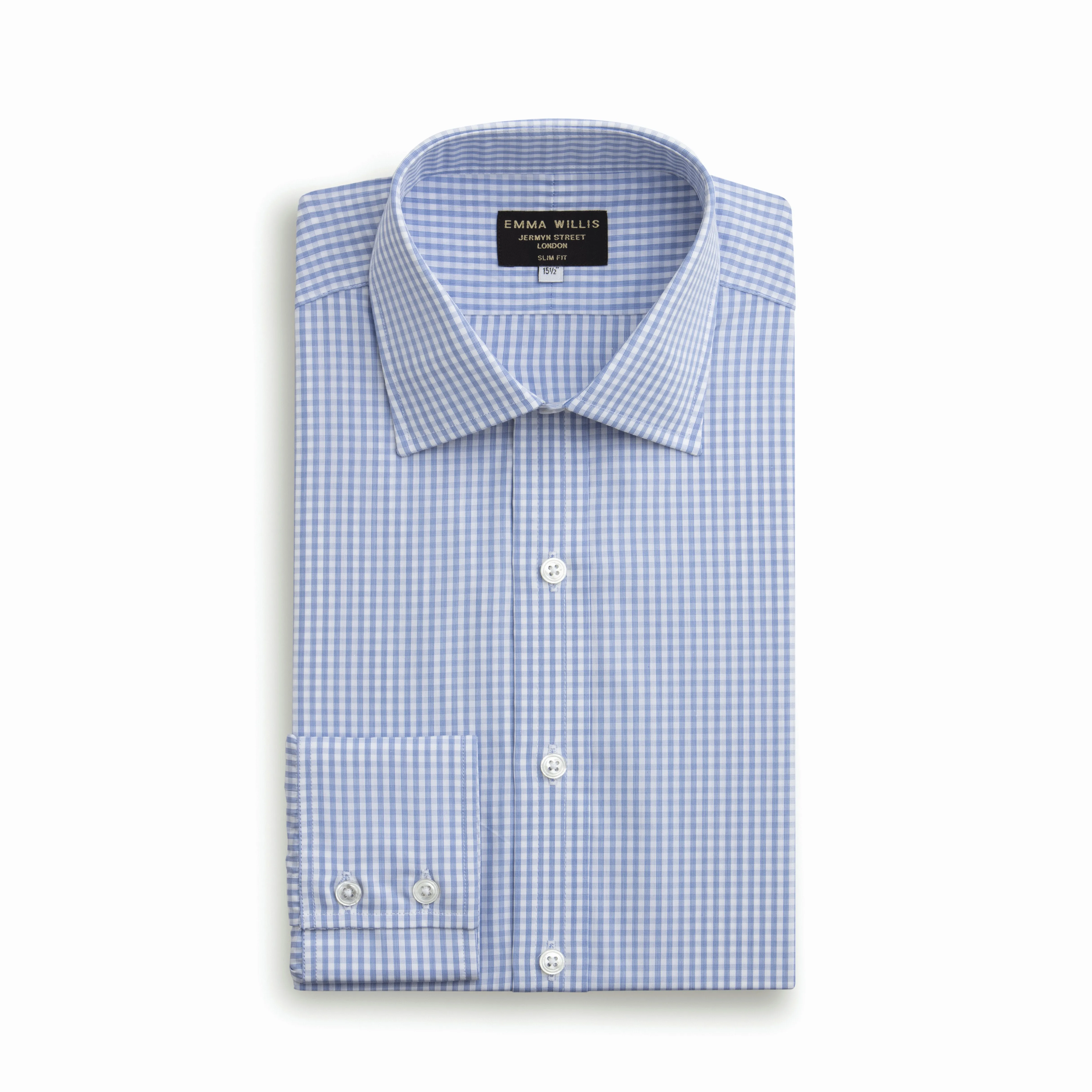 Navy Soyella Music Check Shirt sold by Emma Willis