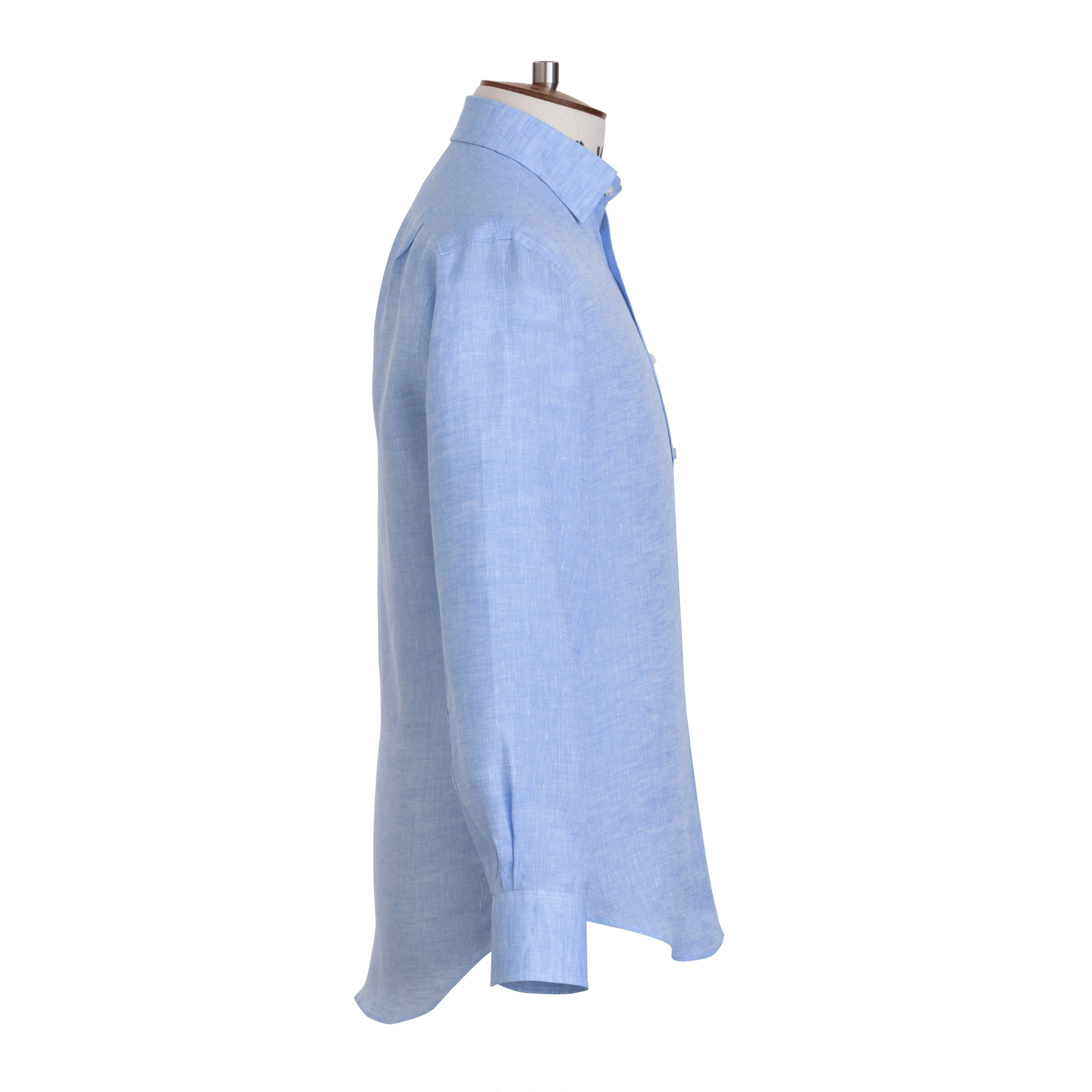 Summer Sky Linen Shirt sold by Emma Willis product image thumbnail 3