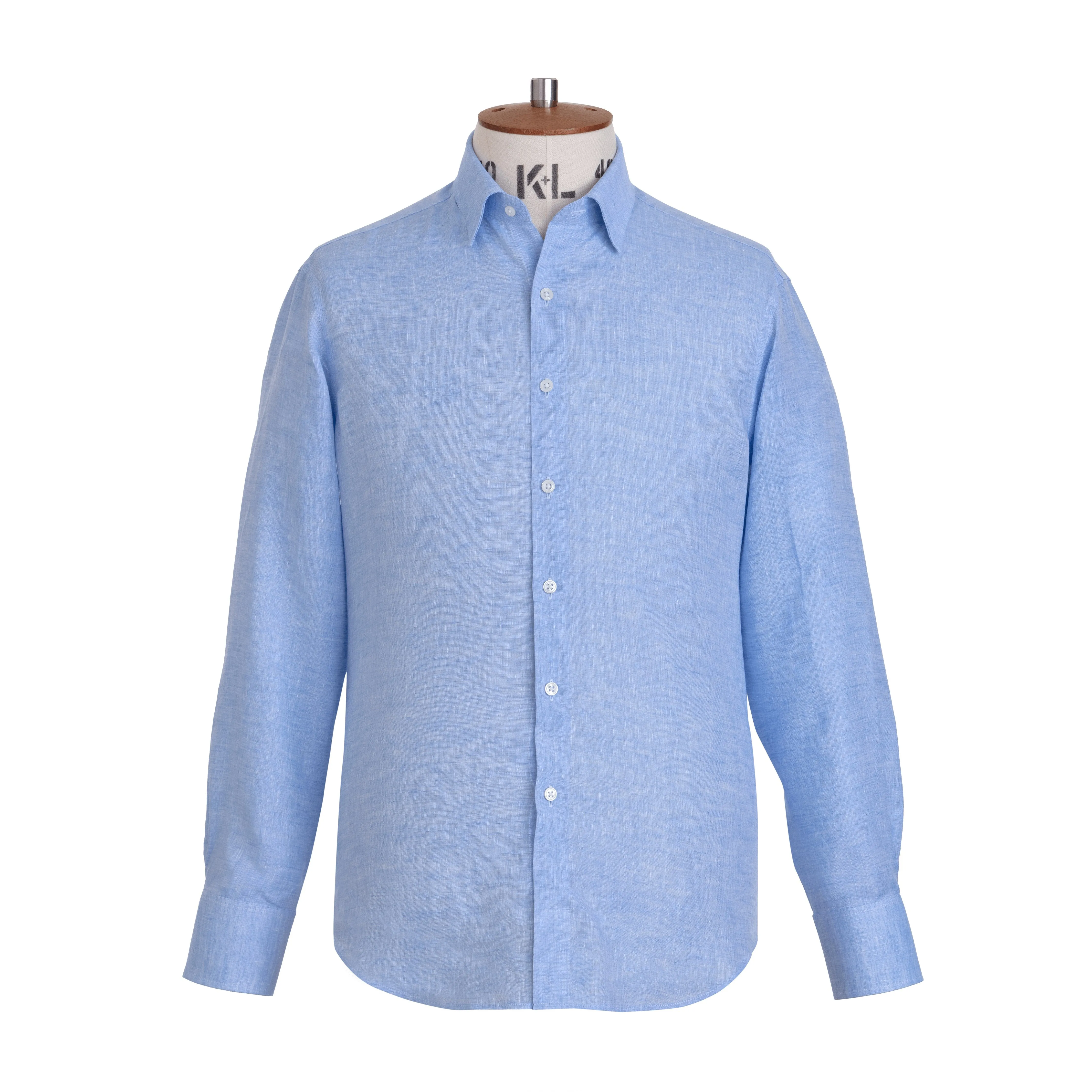 Summer Sky Linen Shirt sold by Emma Willis