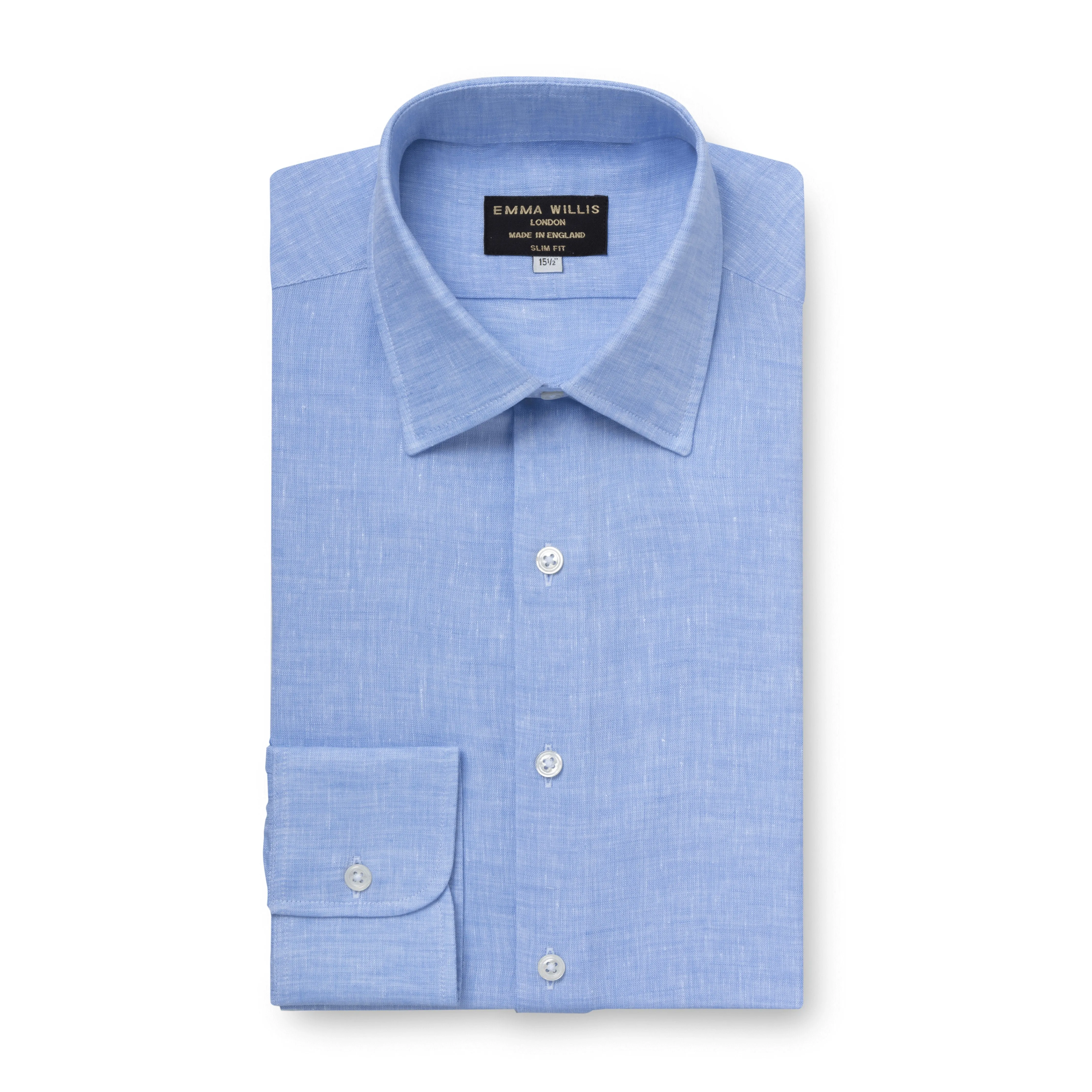 Summer Sky Linen Shirt sold by Emma Willis product image thumbnail 2