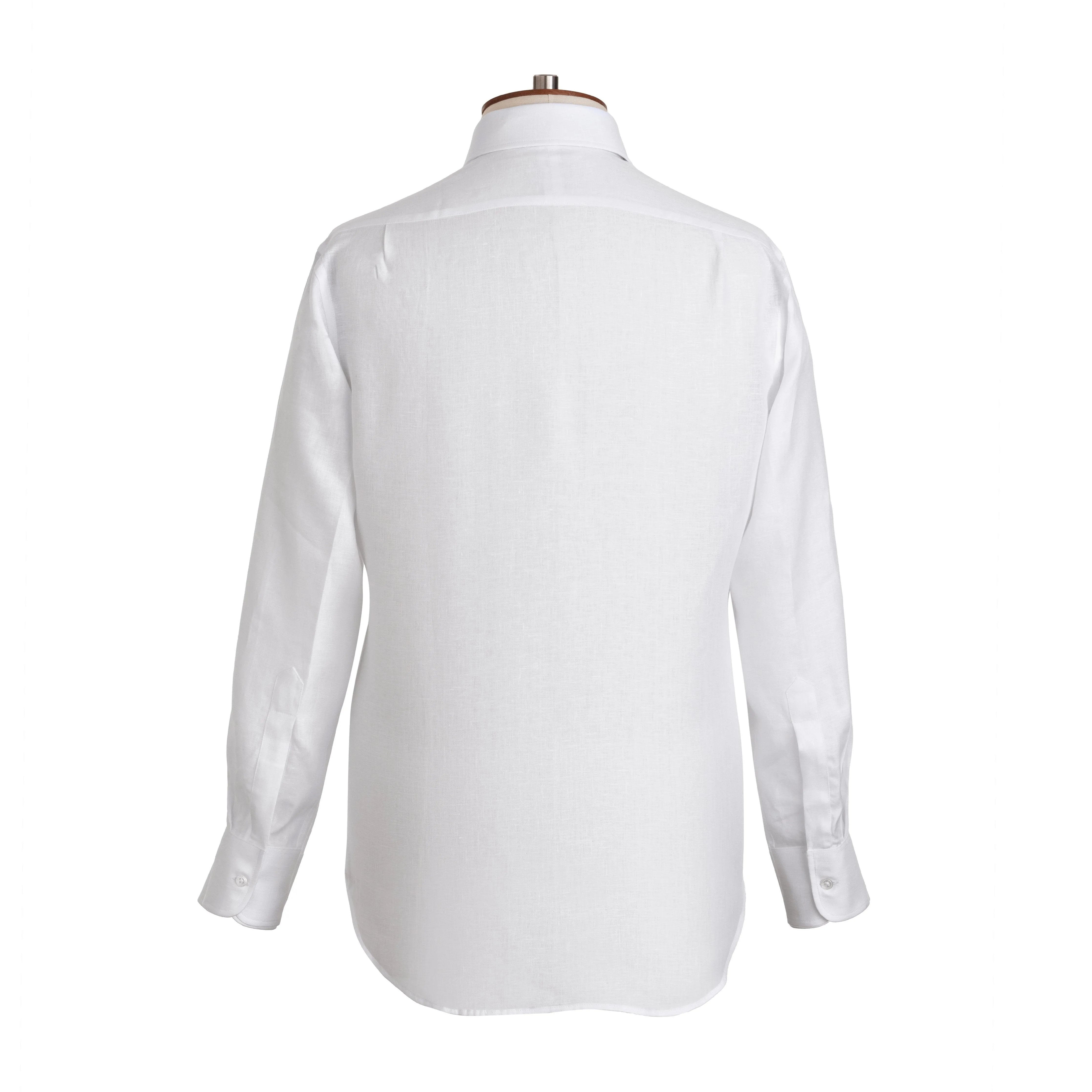 White Linen Shirt sold by Emma Willis product image thumbnail 4