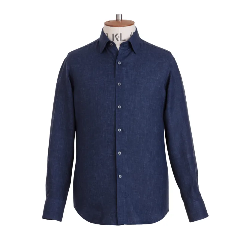 Indian Ink Linen Shirt sold by Emma Willis
