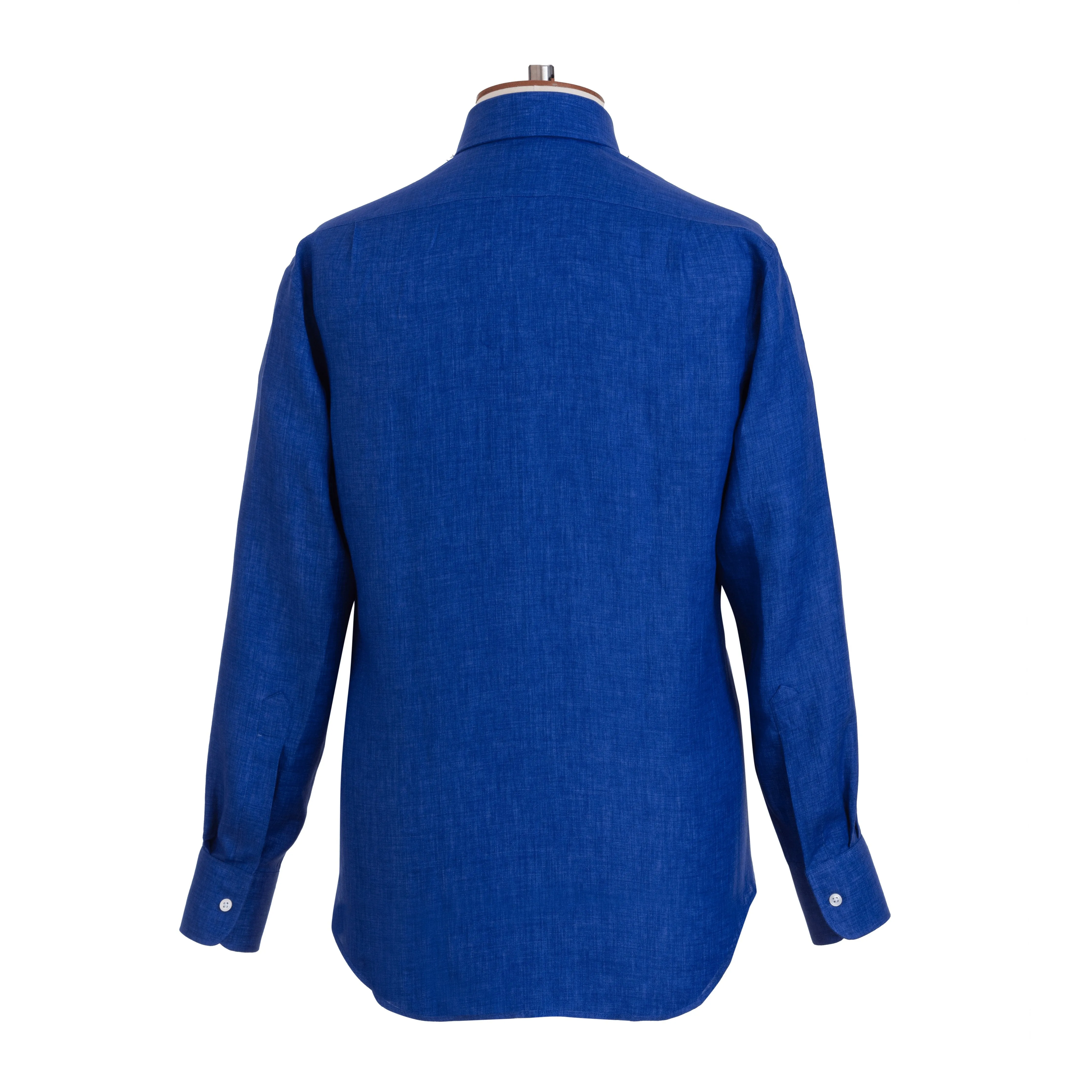 Cobalt Linen Shirt sold by Emma Willis product image thumbnail 4