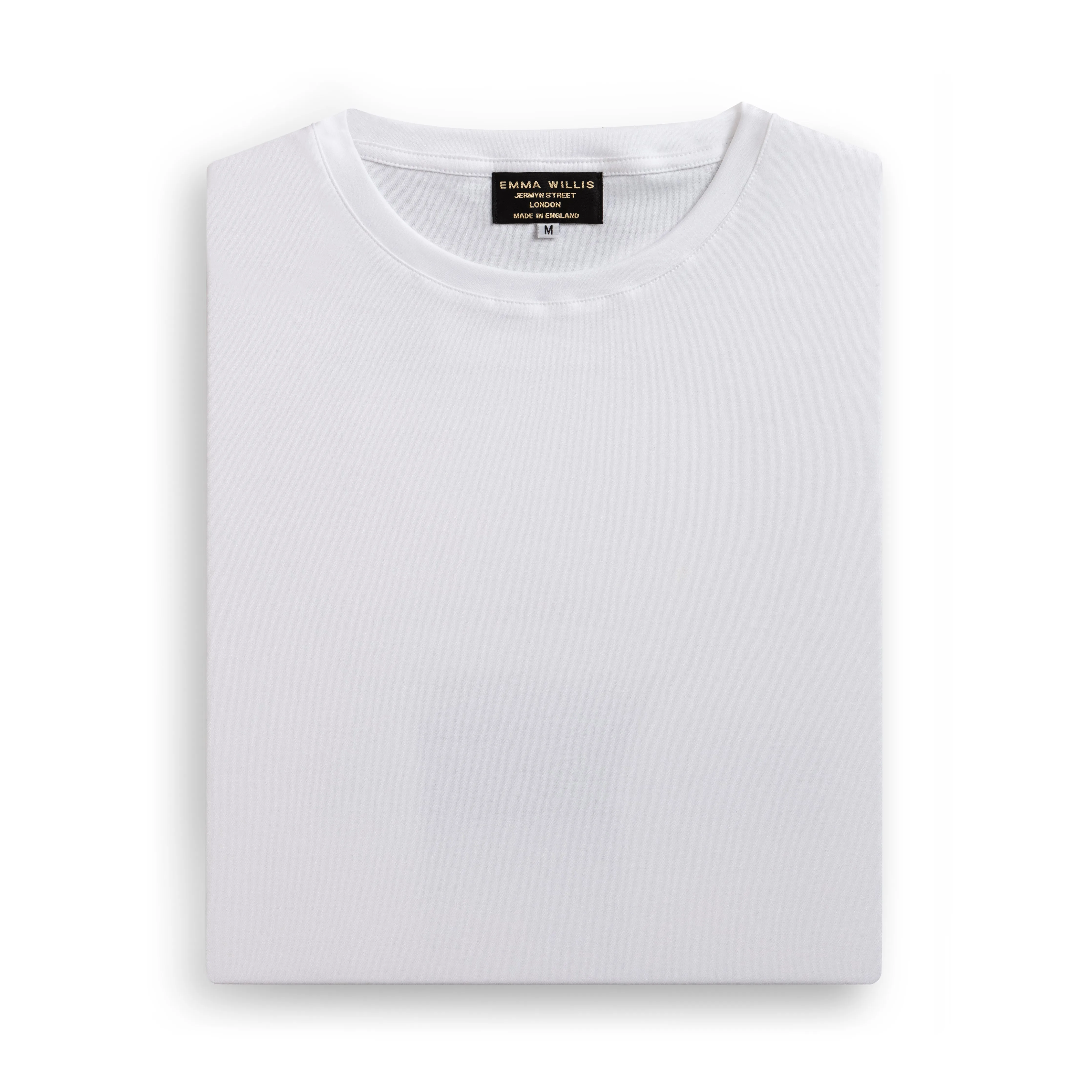 White Cotton T-Shirt sold by Emma Willis product image thumbnail 2