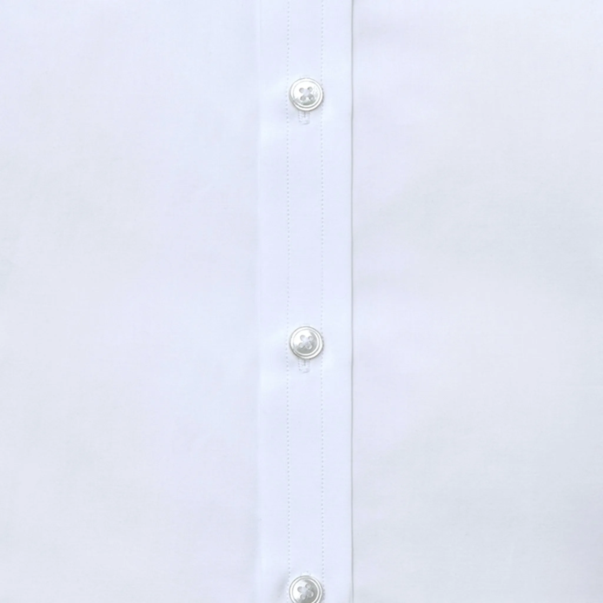 White Supraluxe Cotton Shirt sold by Emma Willis product image thumbnail 4
