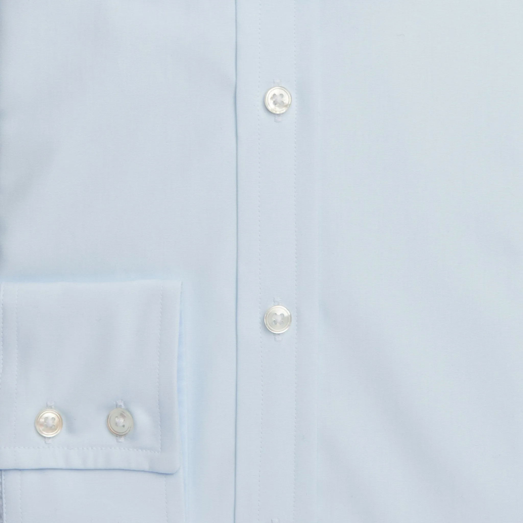 Ice Blue Authentic Sea Island Cotton Shirt sold by Emma Willis product image thumbnail 3