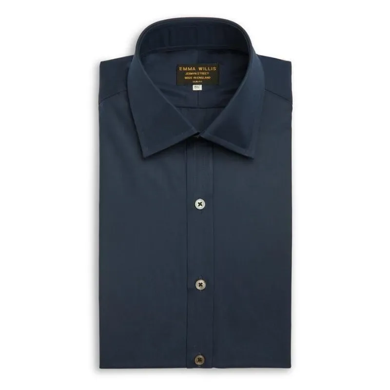 Navy Soyella Cotton Shirt sold by Emma Willis