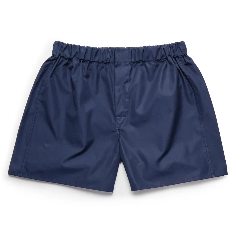 Navy Superior Cotton Boxer Shorts - Classic Fit sold by Emma Willis