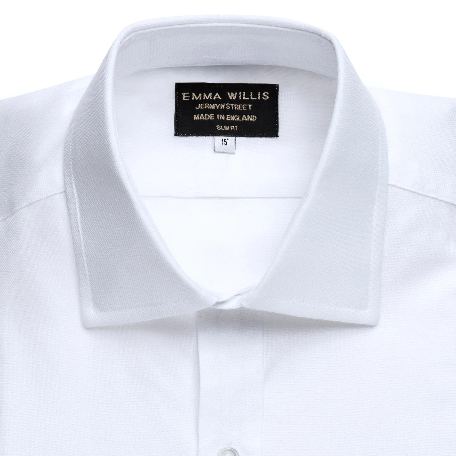 White Genio Cotton Shirt sold by Emma Willis product image thumbnail 2