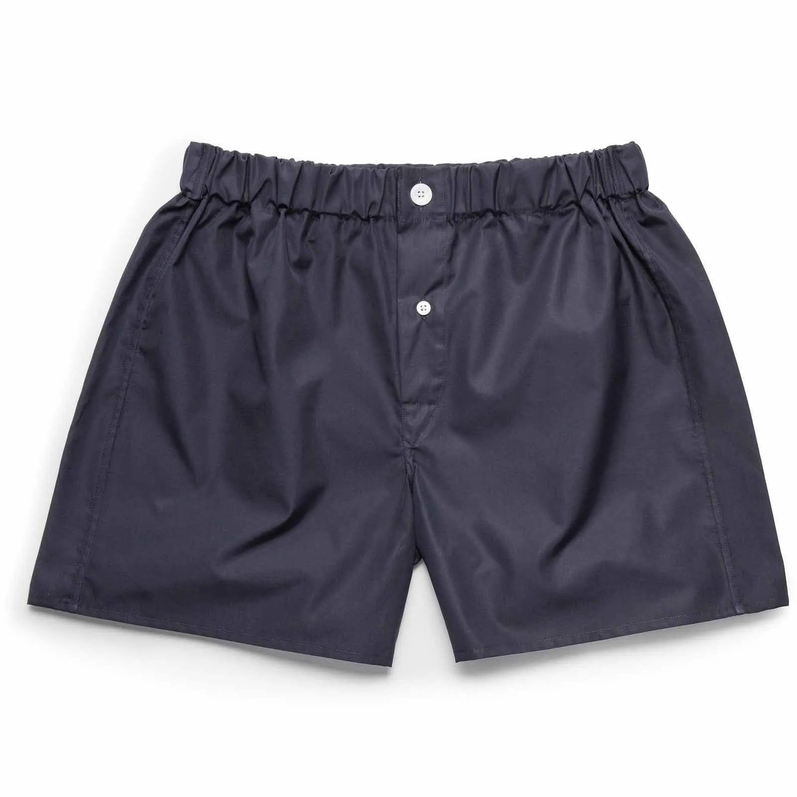 Black Superior Cotton Boxer Shorts - Slim Fit sold by Emma Willis