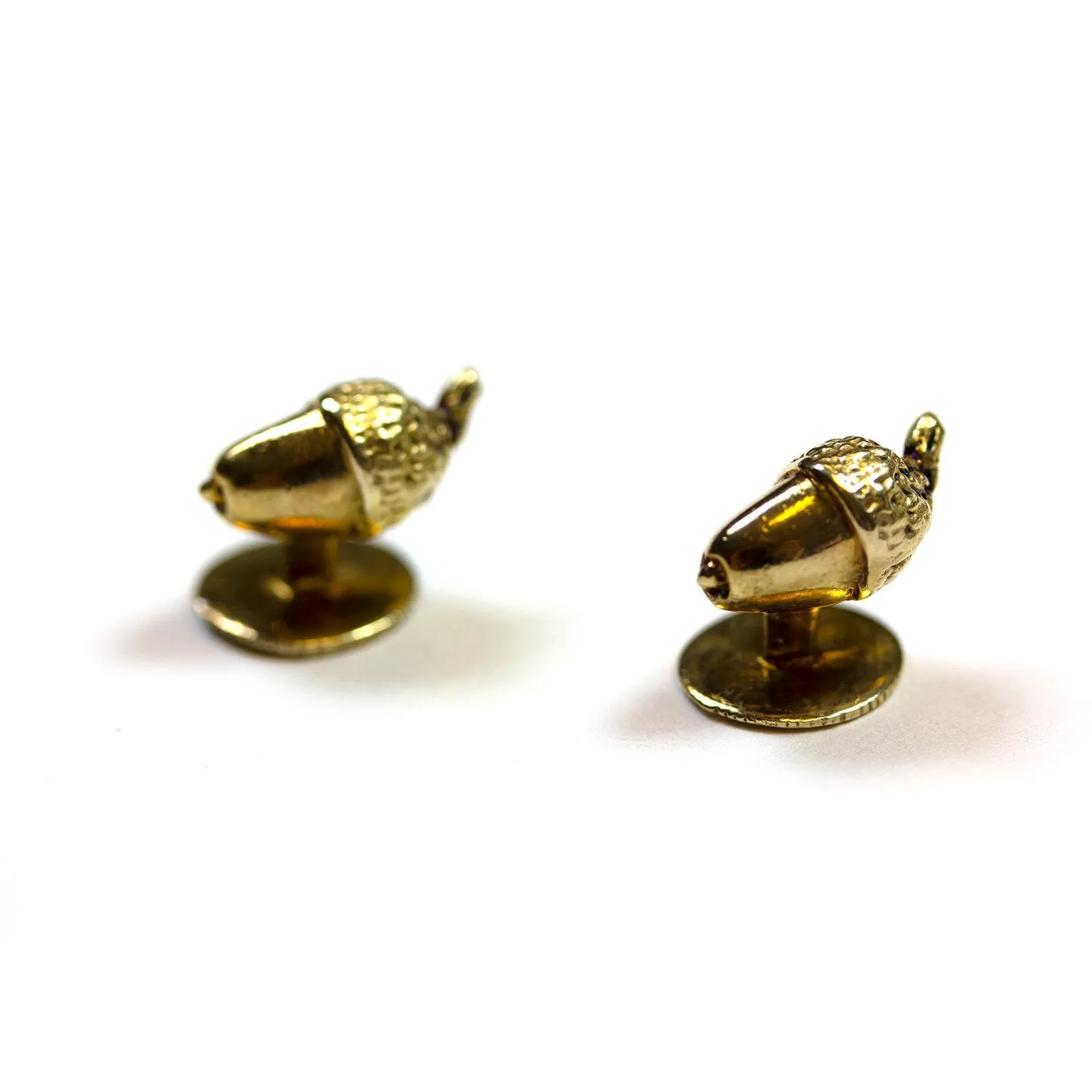 9 Carat Gold Acorn Studs sold by Emma Willis product image thumbnail 3