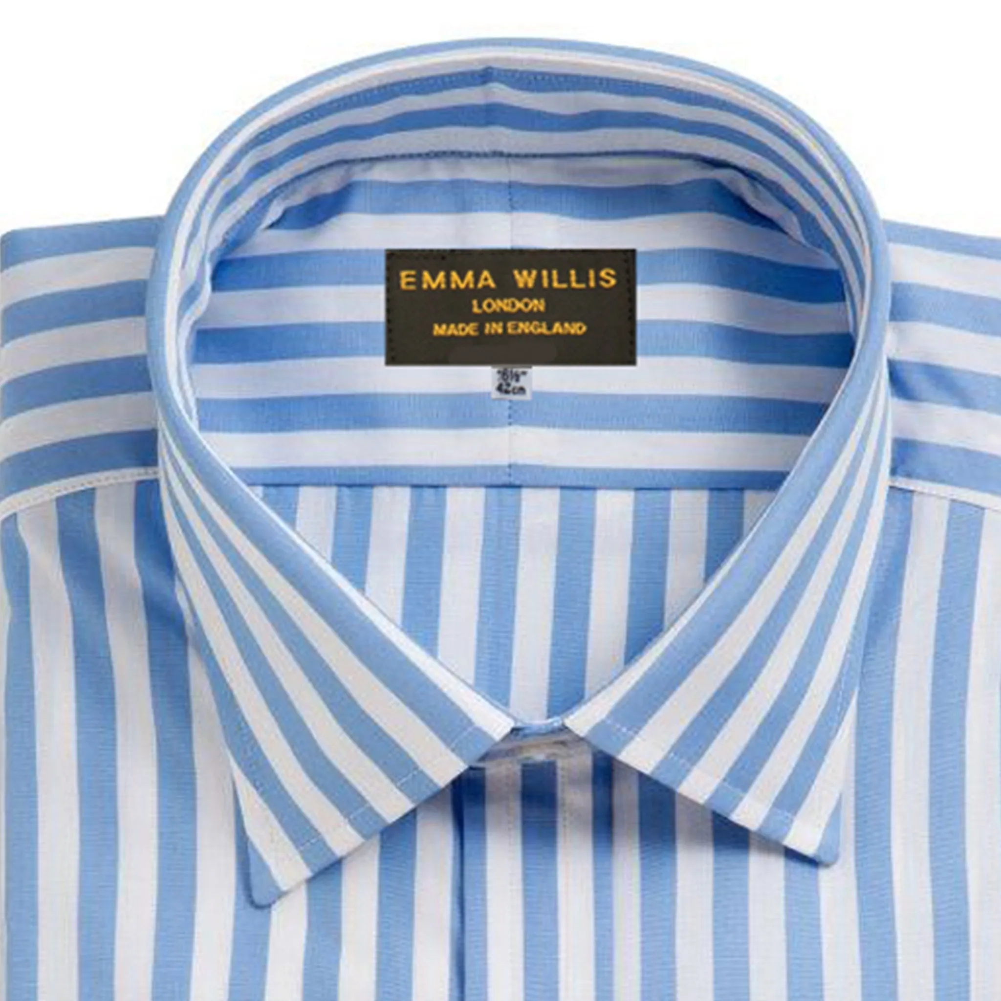 Sky Butcher Stripe Cotton Shirt sold by Emma Willis product image thumbnail 2