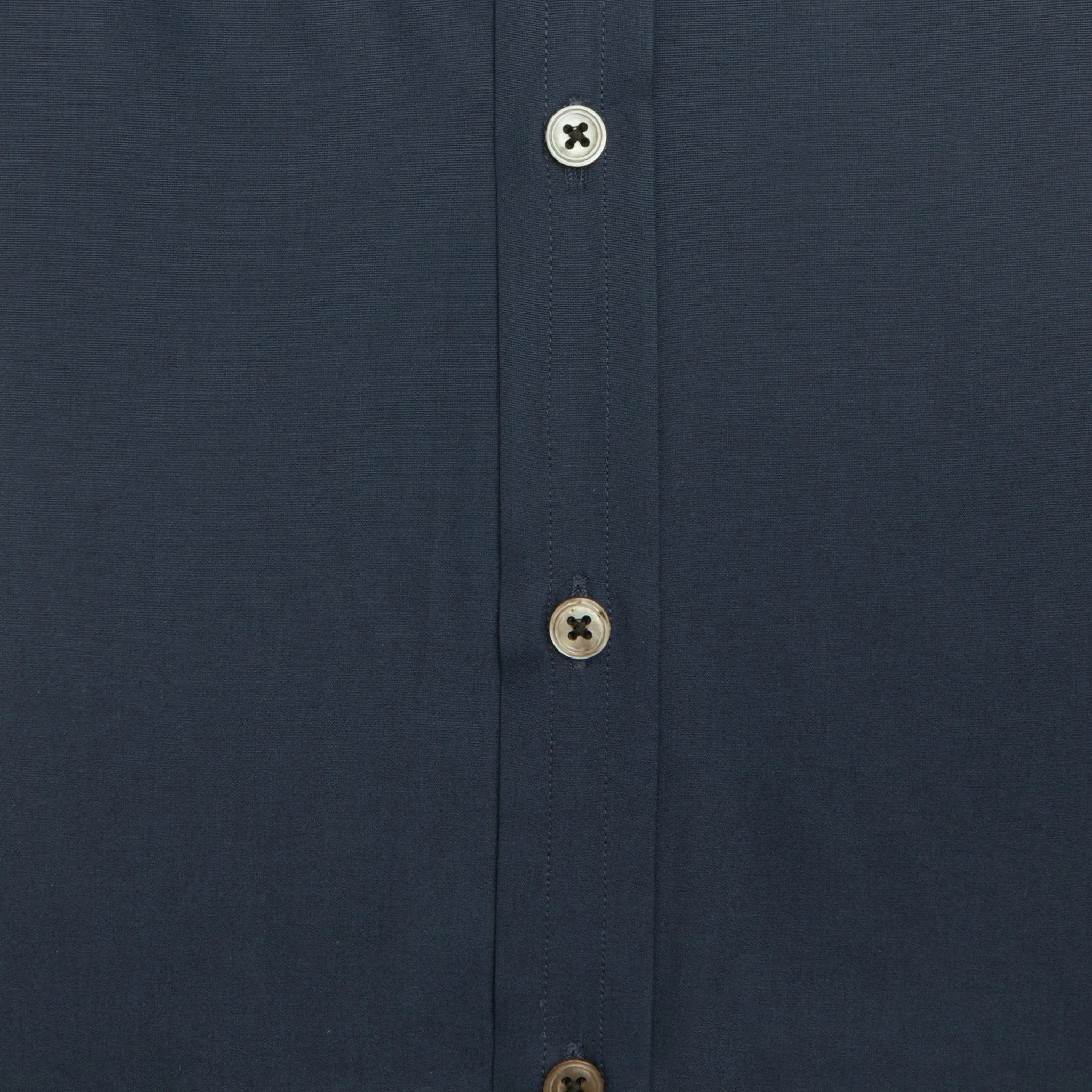 Navy Superior Cotton Shirt sold by Emma Willis product image thumbnail 3