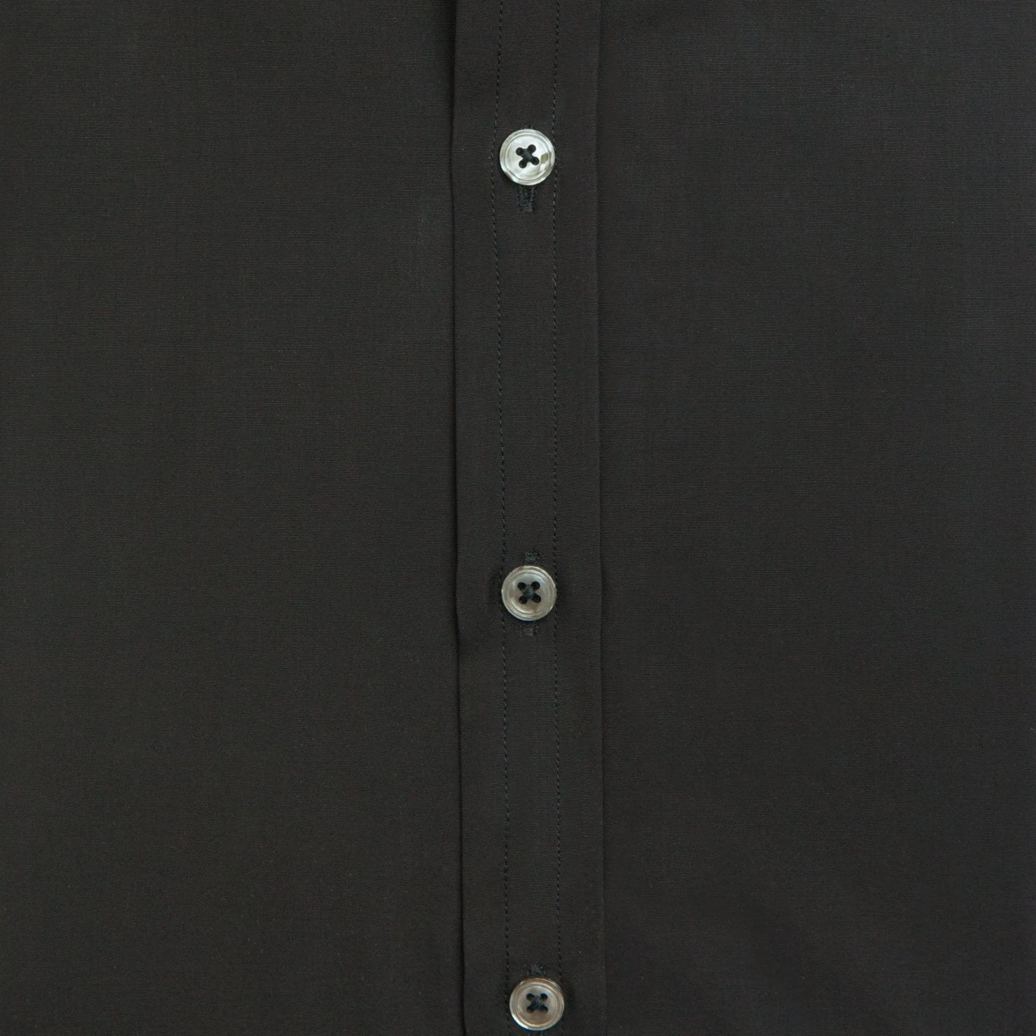 Black Superior Cotton Shirt sold by Emma Willis product image thumbnail 3