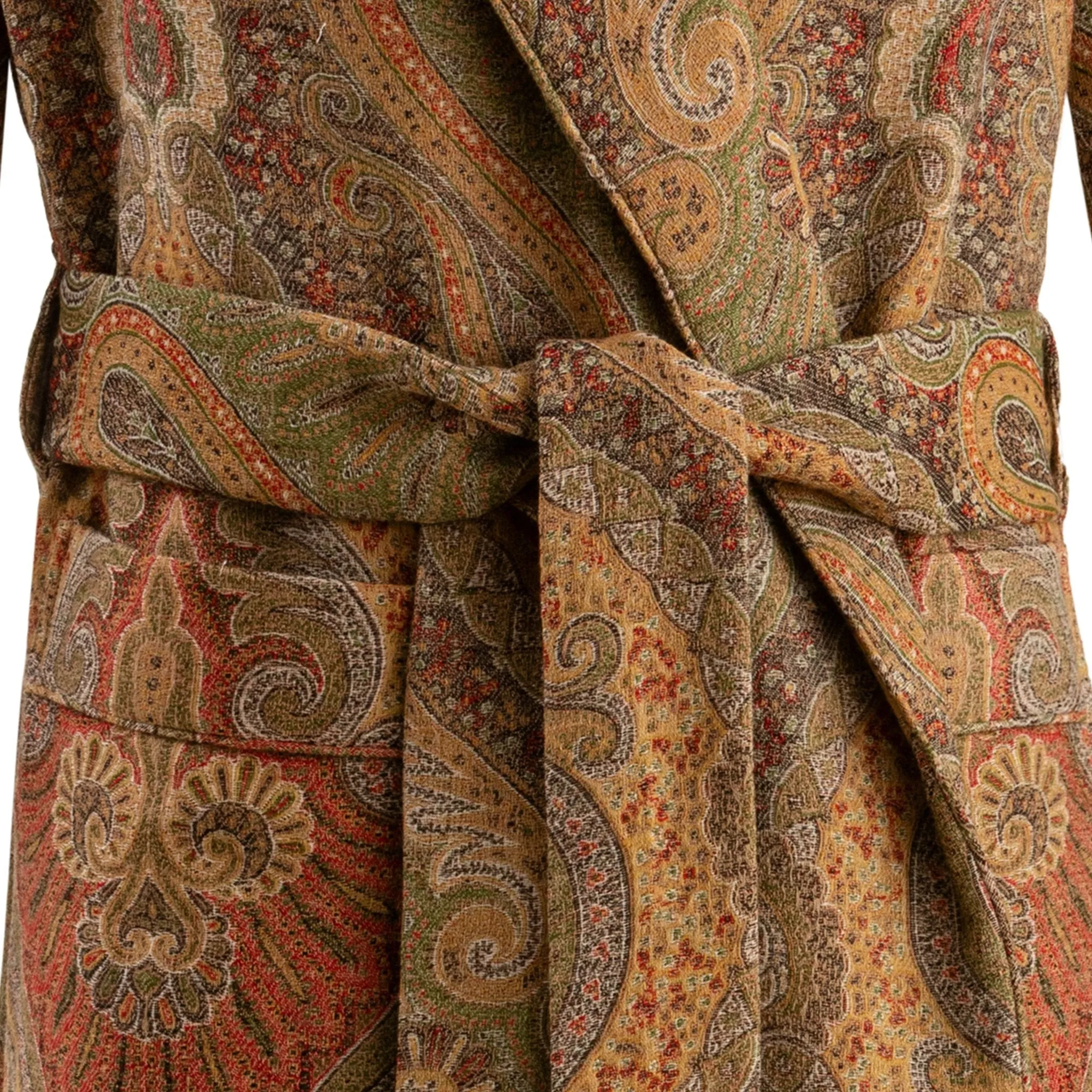 Antique Paisley Wool Dressing Gown sold by Emma Willis product image thumbnail 3