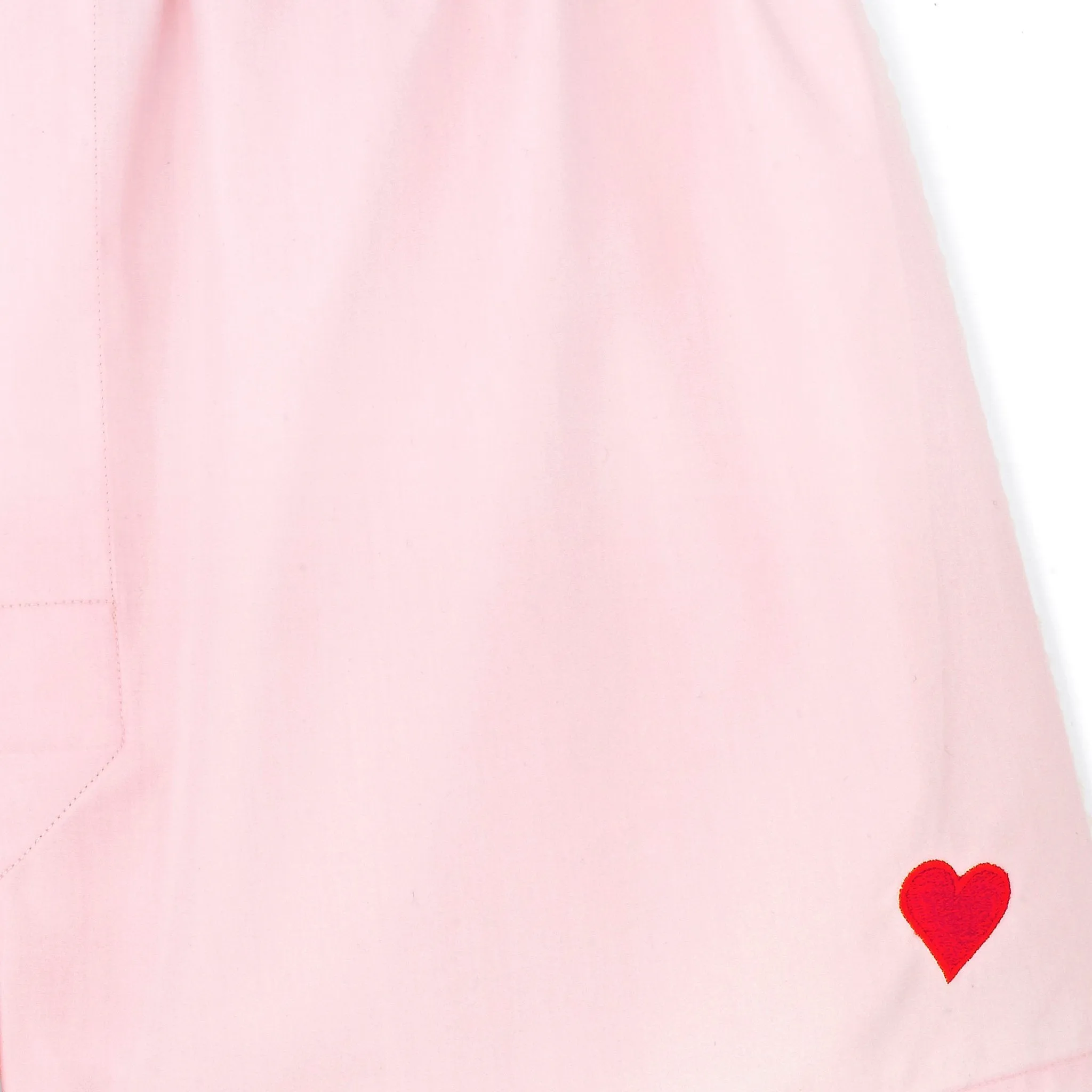 Love Heart Pink Superior Cotton Boxer Shorts - Classic Fit sold by Emma Willis product image thumbnail 2