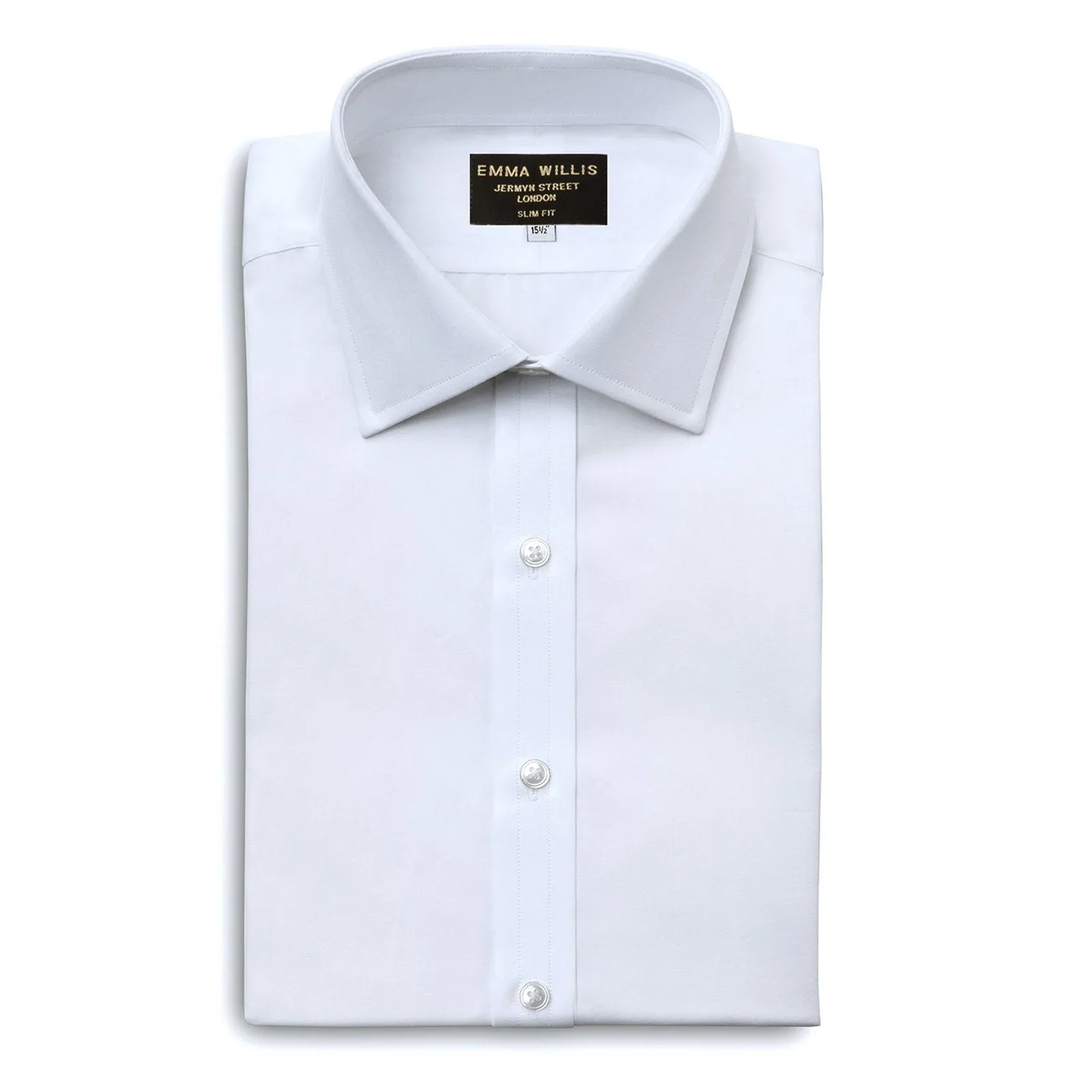 White Superior Cotton Shirt sold by Emma Willis