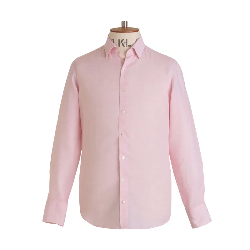 Peony Linen Shirt made by Emma Willis