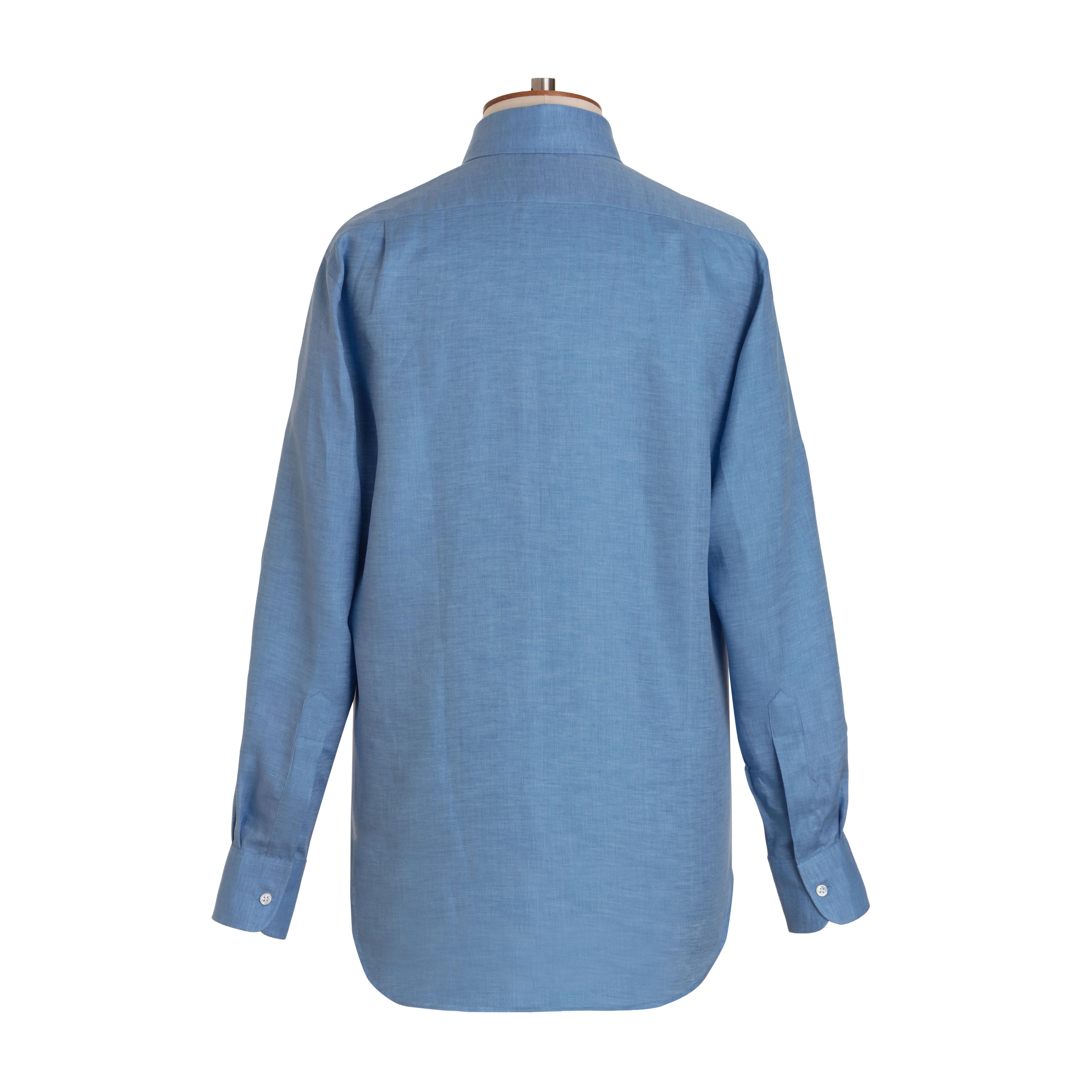 Bluebell Herringbone Linen Shirt sold by Emma Willis product image thumbnail 4