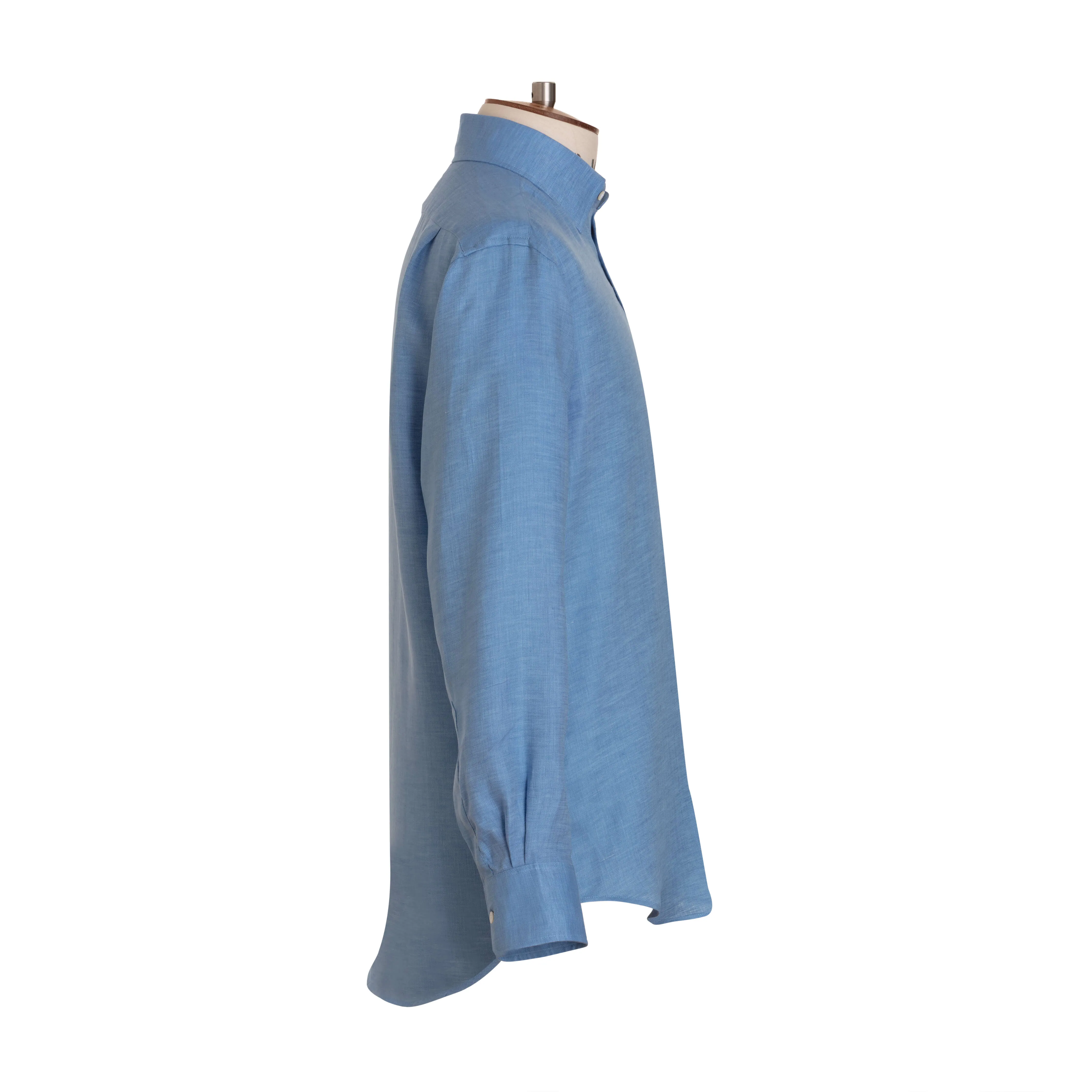 Bluebell Herringbone Linen Shirt sold by Emma Willis product image thumbnail 3