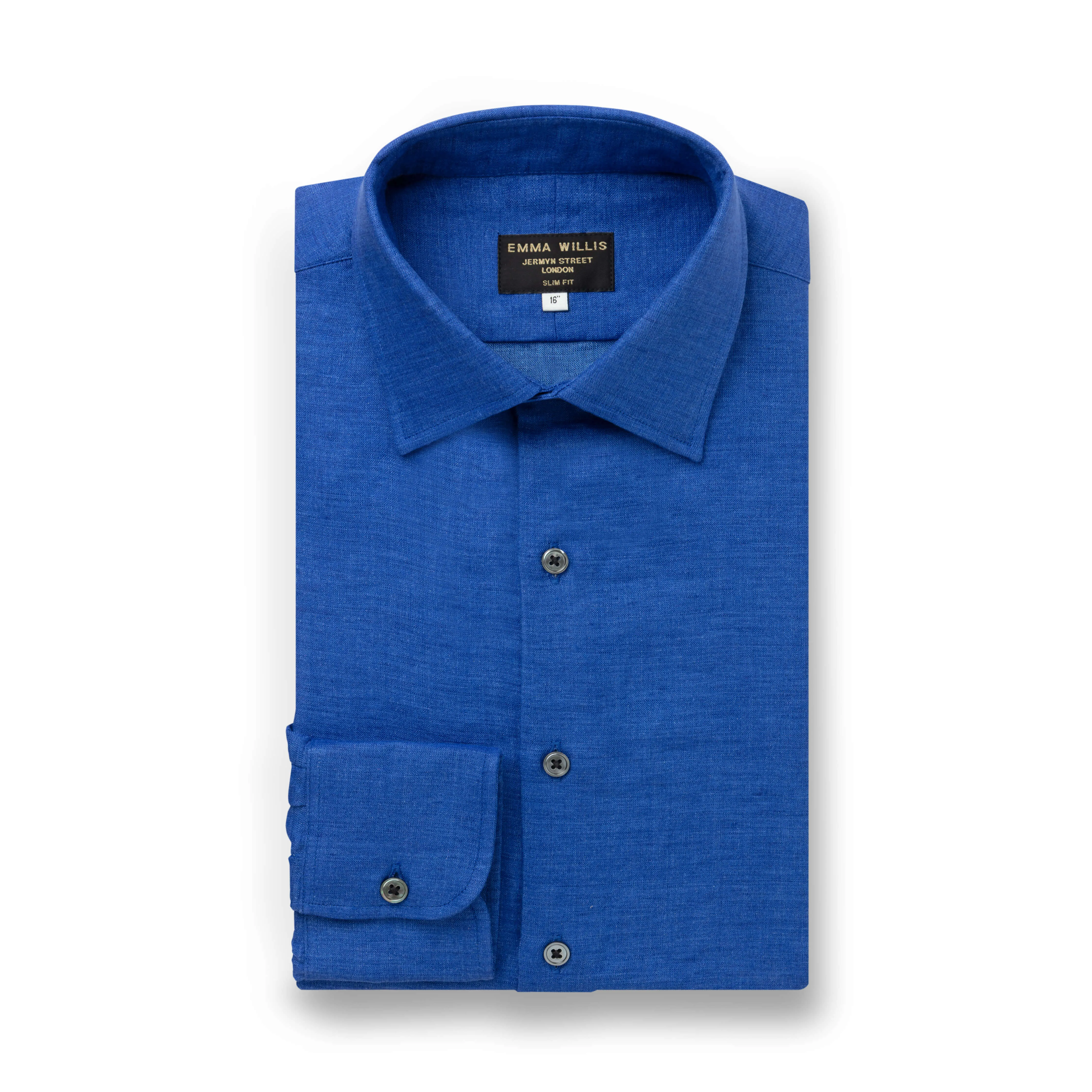 Cobalt Linen Shirt - New sold by Emma Willis