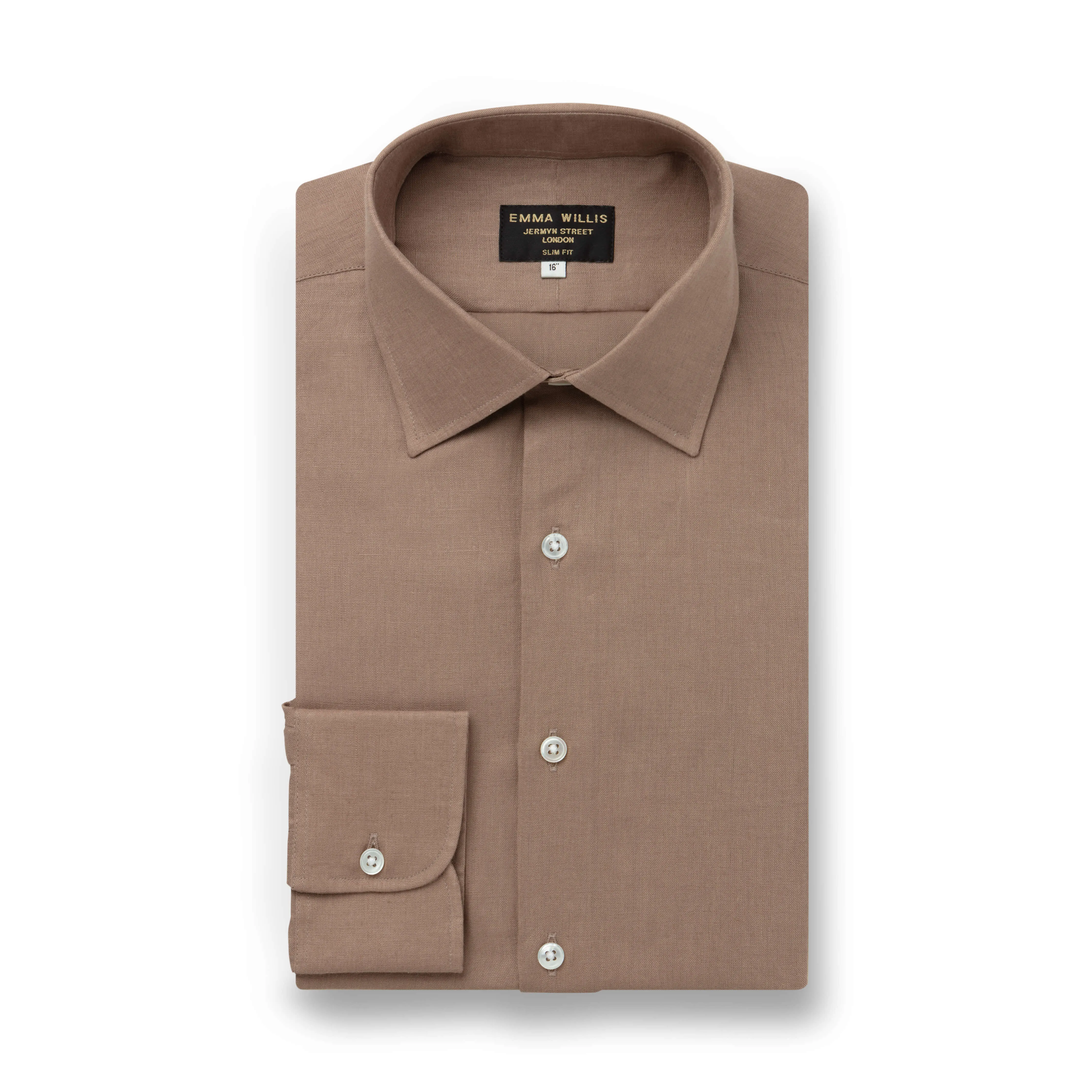 Cacao Linen Shirt - New sold by Emma Willis
