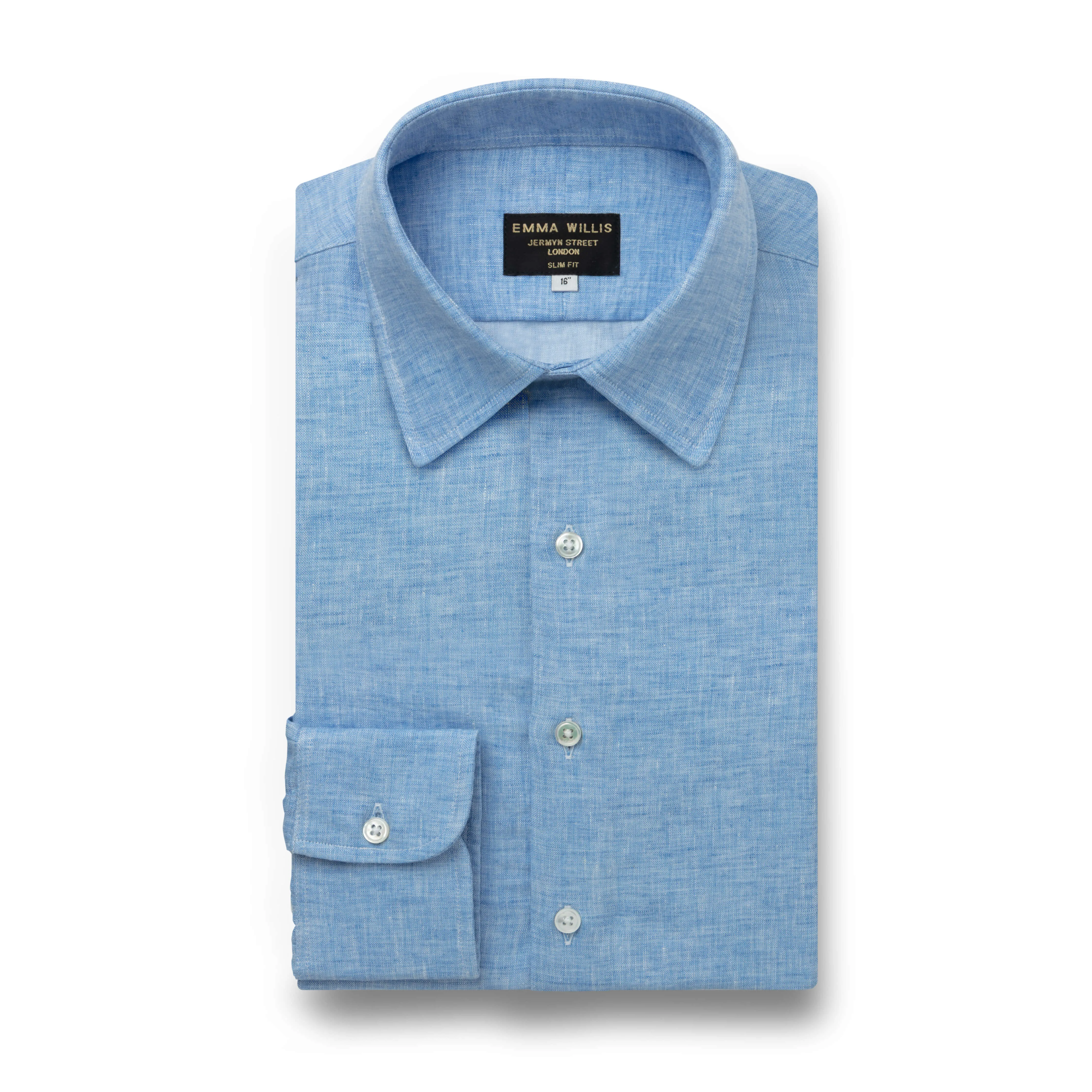 Faded Sky Linen Shirt - New sold by Emma Willis