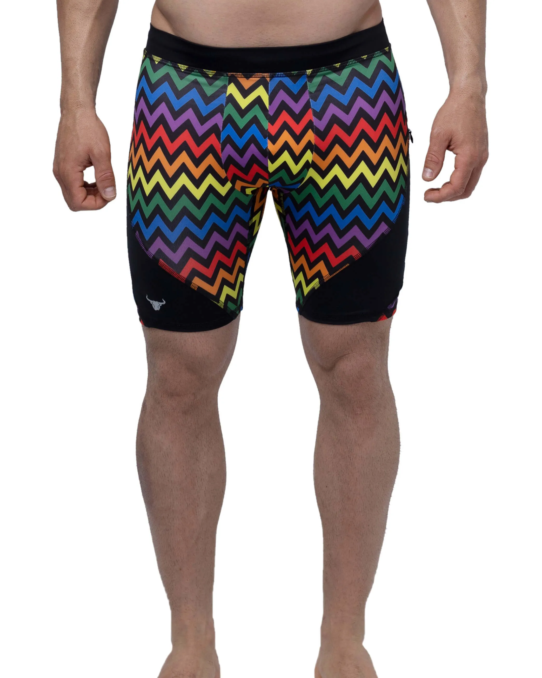 Pride Zigzag Shorts sold by Matador