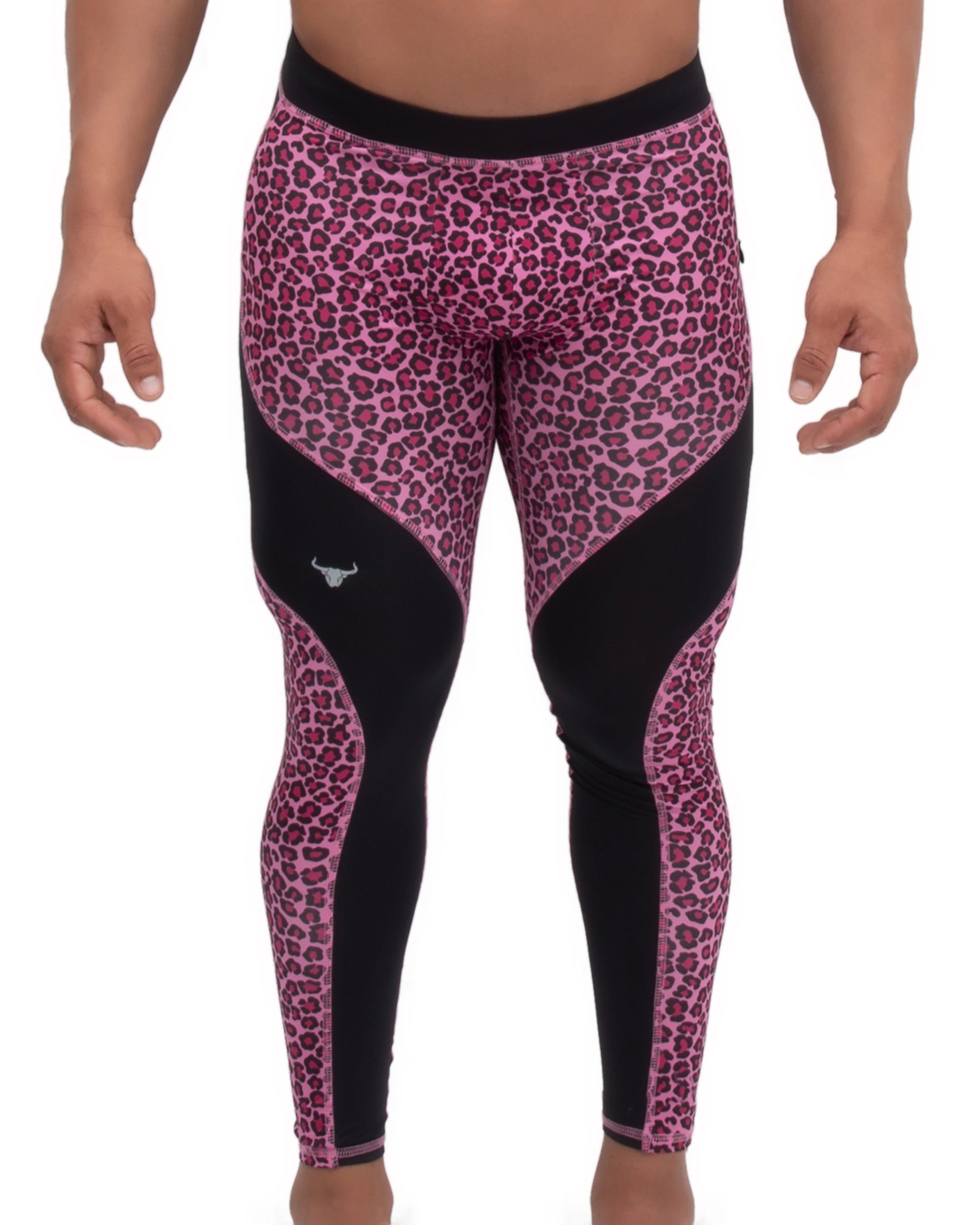 Pink Leopard Meggings sold by Matador